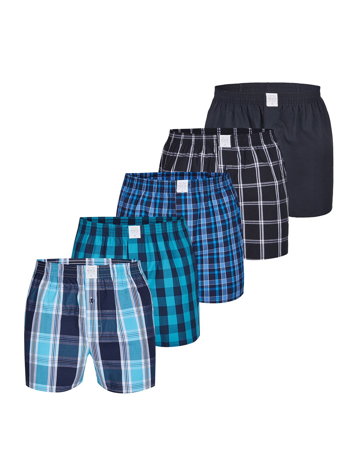 MG-1 Herren Boxer Classics 5er Pack | 04051208029931