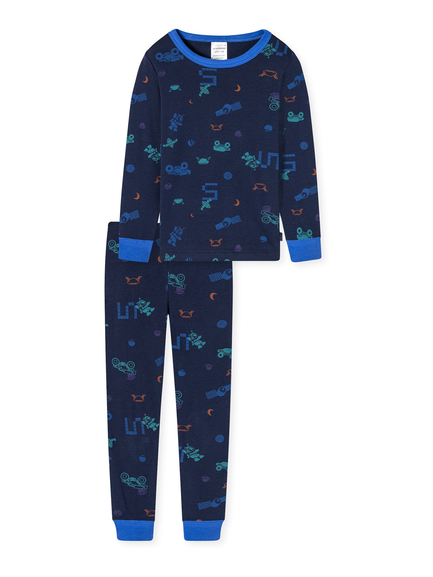 Schiesser Jungen Pyjama Boys World 1er-Pack - Bild 1