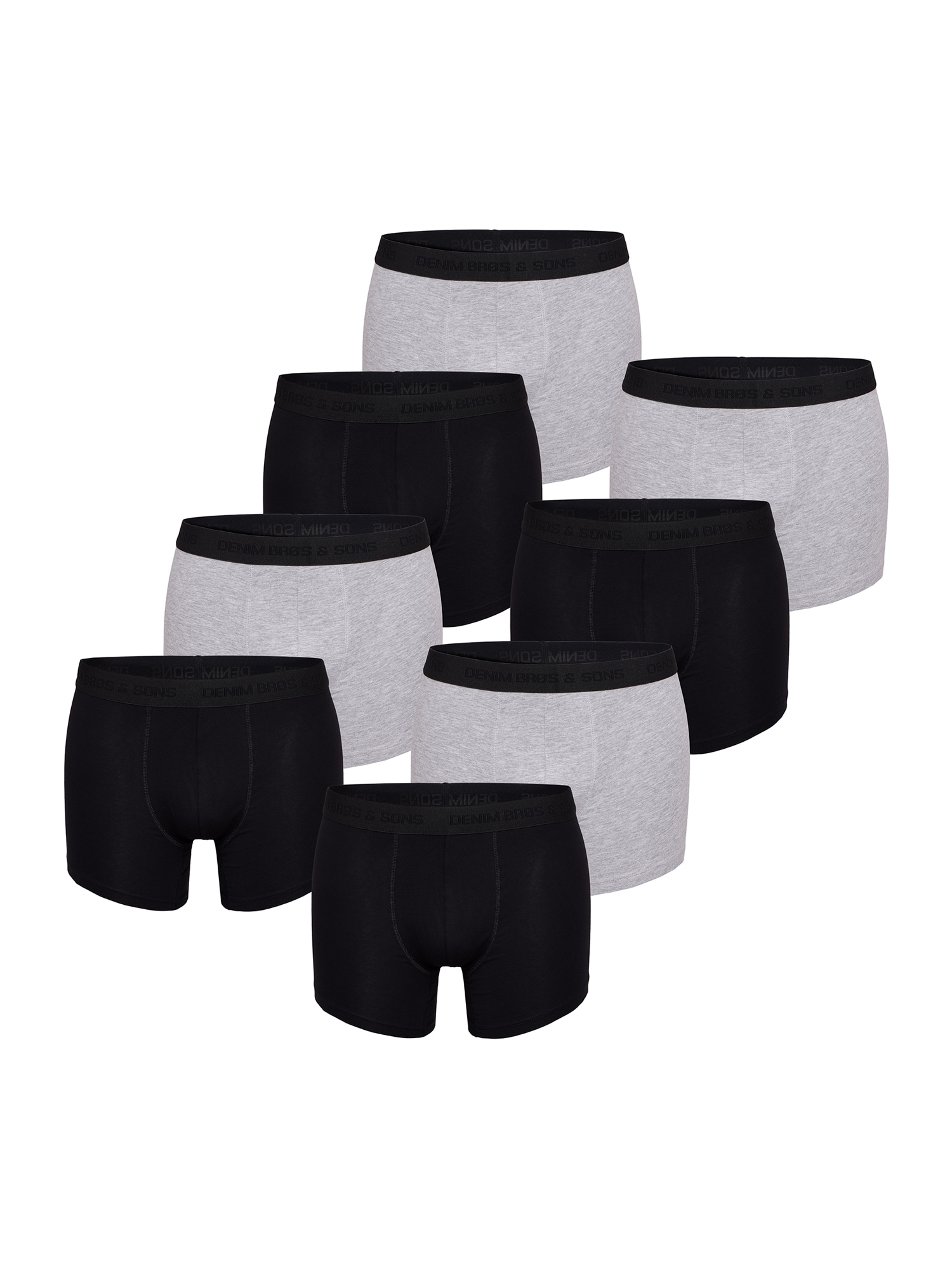 MG-1 Herren Retro Boxer Mix Colors 8er Pack - Bild 1