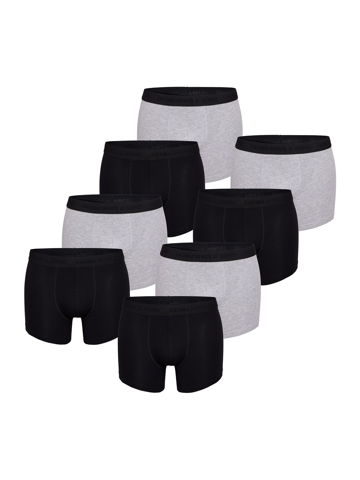 MG-1 Herren Retro Boxer Mix Colors 8er Pack - Bild 1