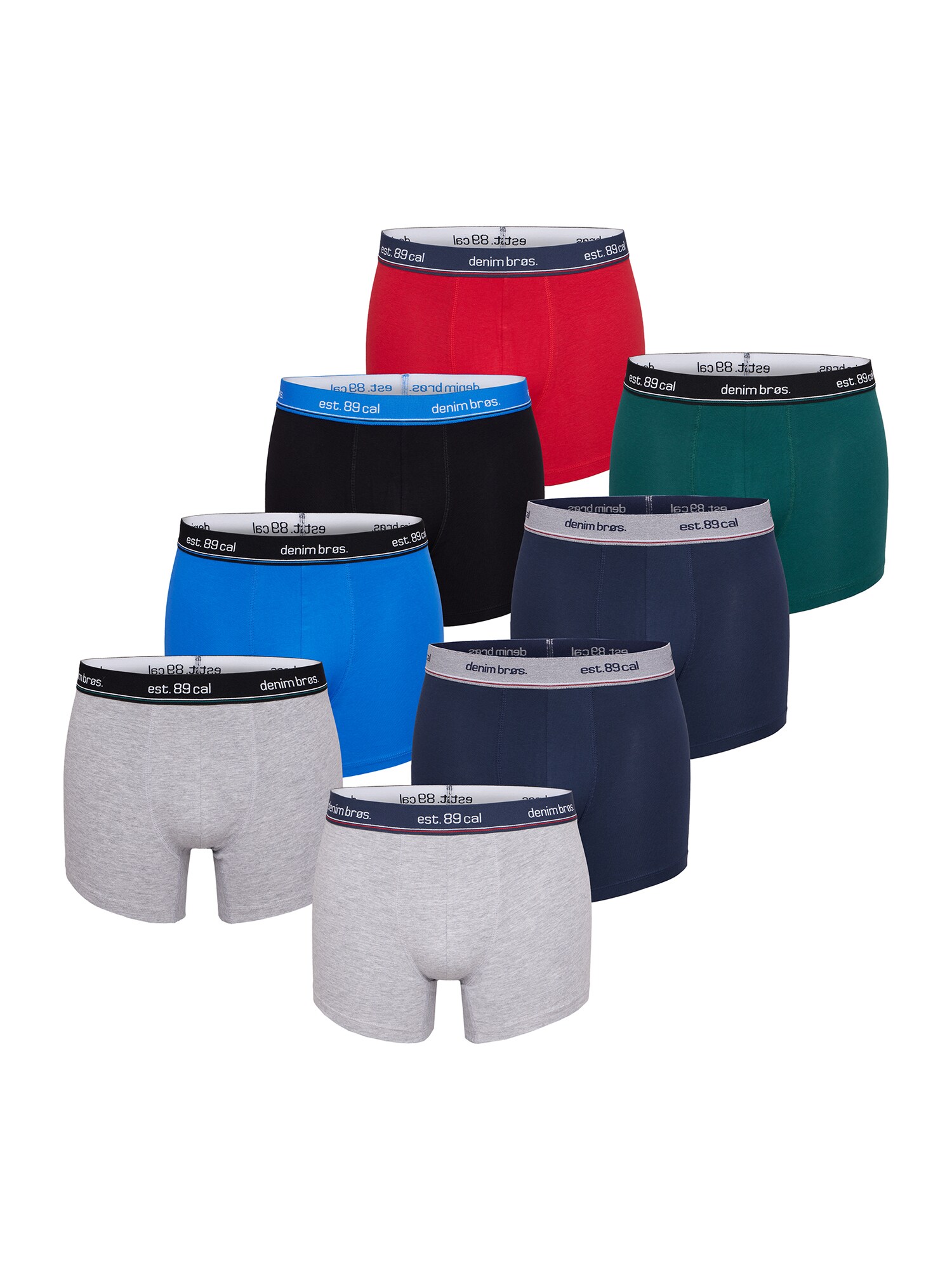 MG-1 Herren Retro Boxer Mix Colors 8er Pack - Bild 1