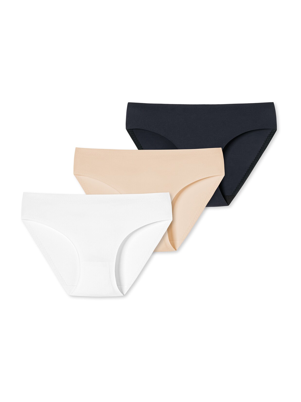 Schiesser Damen Slip Invisible Soft 3er Pack
