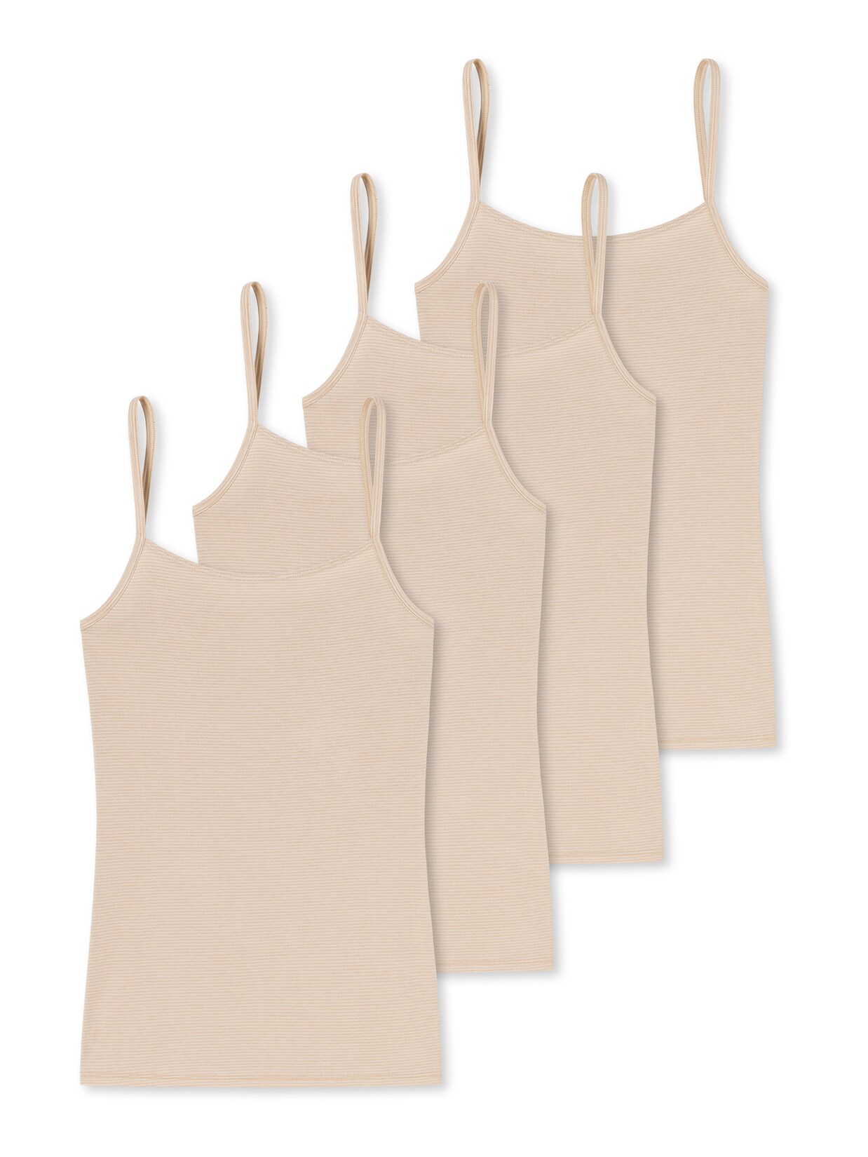 Schiesser Damen Spaghettitop Modal Essentials 4er Pack