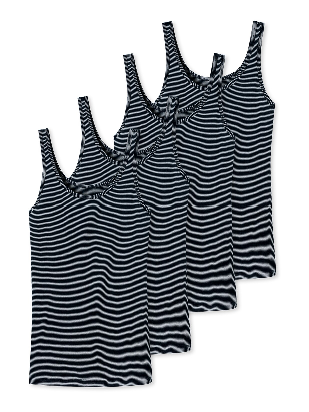 Schiesser Damen Spaghettitop Modal Essentials 4er Pack