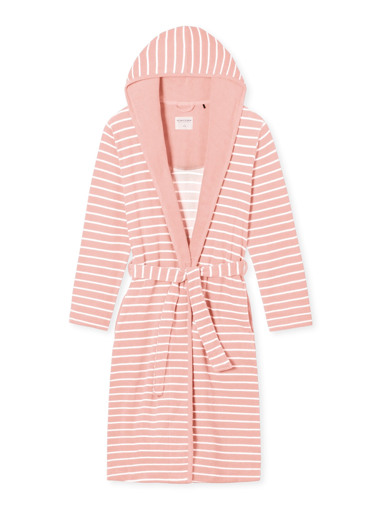 Schiesser Damen Bademantel Feather Terry 1er-Pack