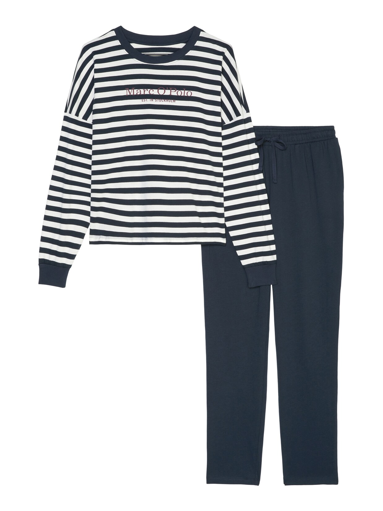 Marc O'Polo Damen Pyjama Mix & Match Cotton 1er Pack