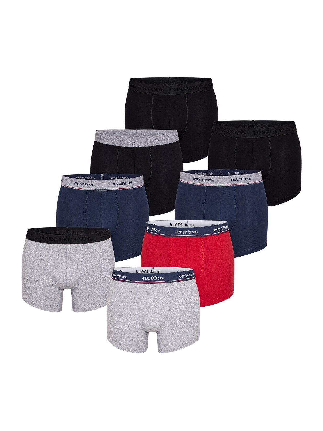 Phil & Co. Berlin Herren Retro Pants All Styles 4er Pack