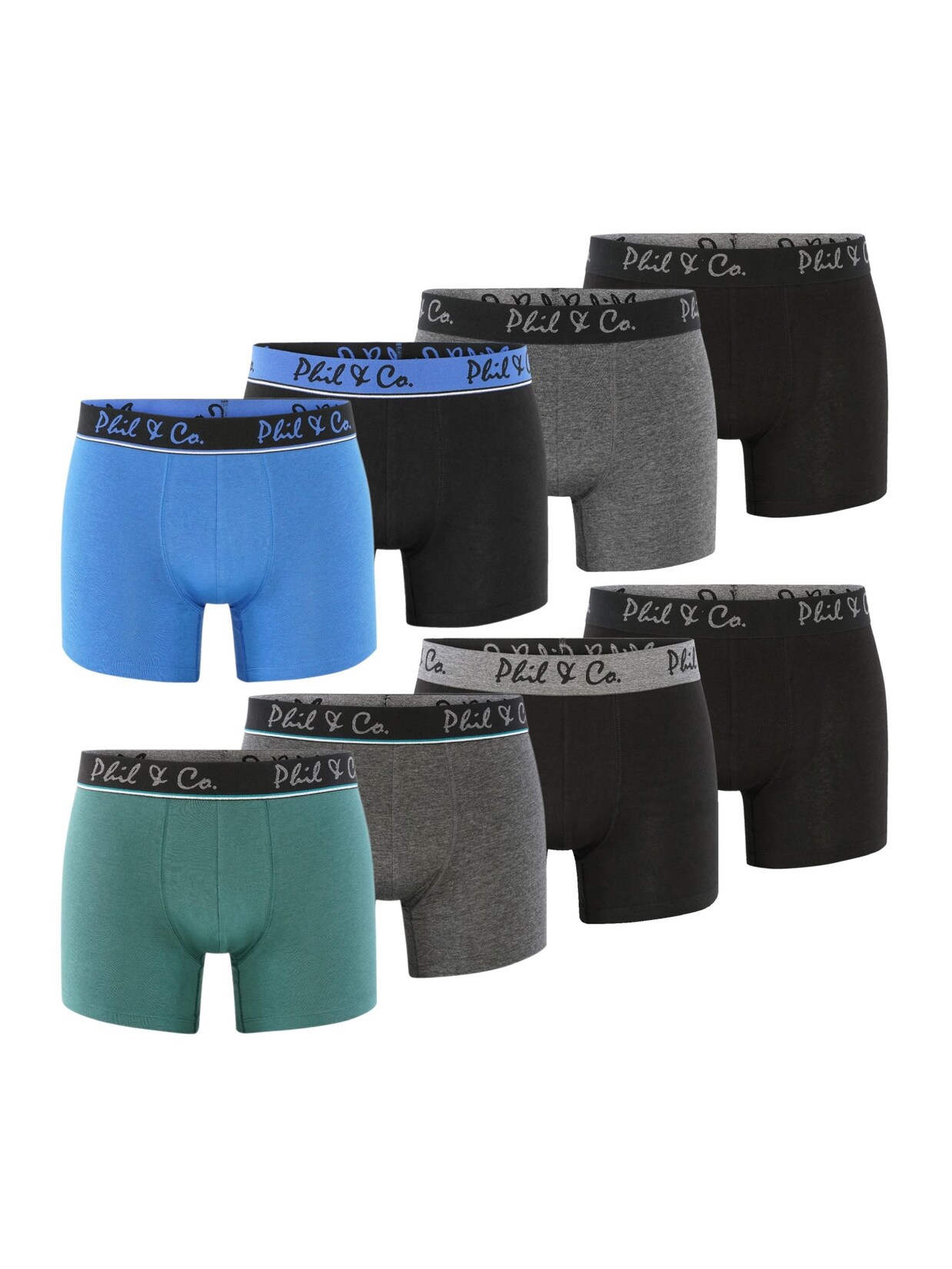 Phil & Co. Berlin Herren Retro Pants All Styles 4er Pack