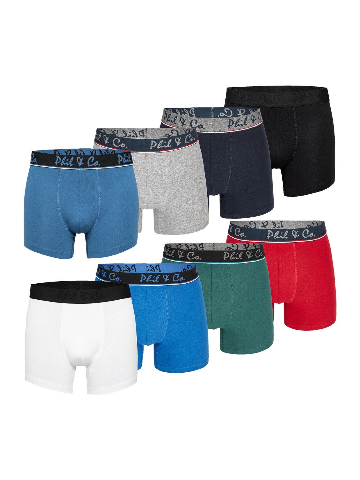 Phil & Co. Berlin Herren Retro Pants All Styles 4er Pack