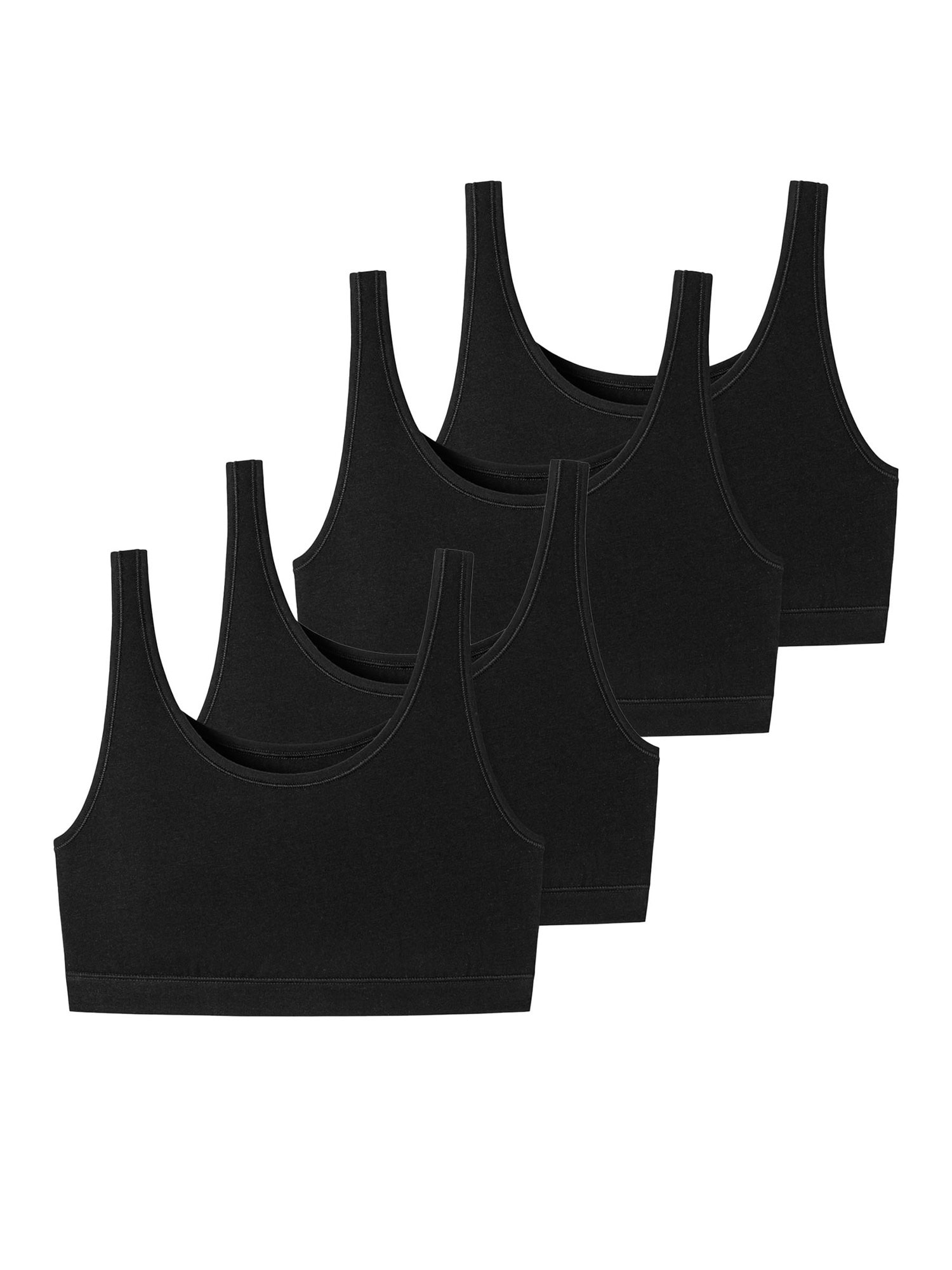 Schiesser Damen Bustier 95/5 Organic Cotton 4er Pack - Bild 1