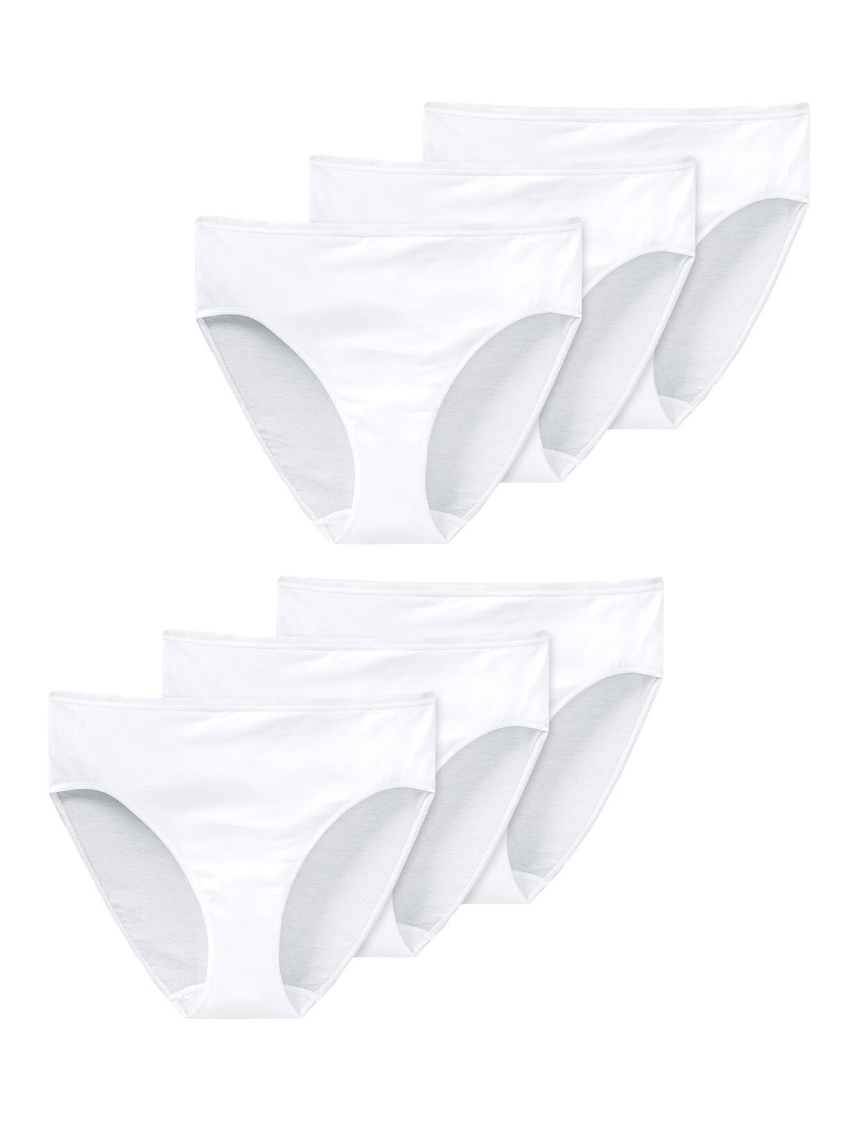 Schiesser Damen Slip Essentials 6er Pack