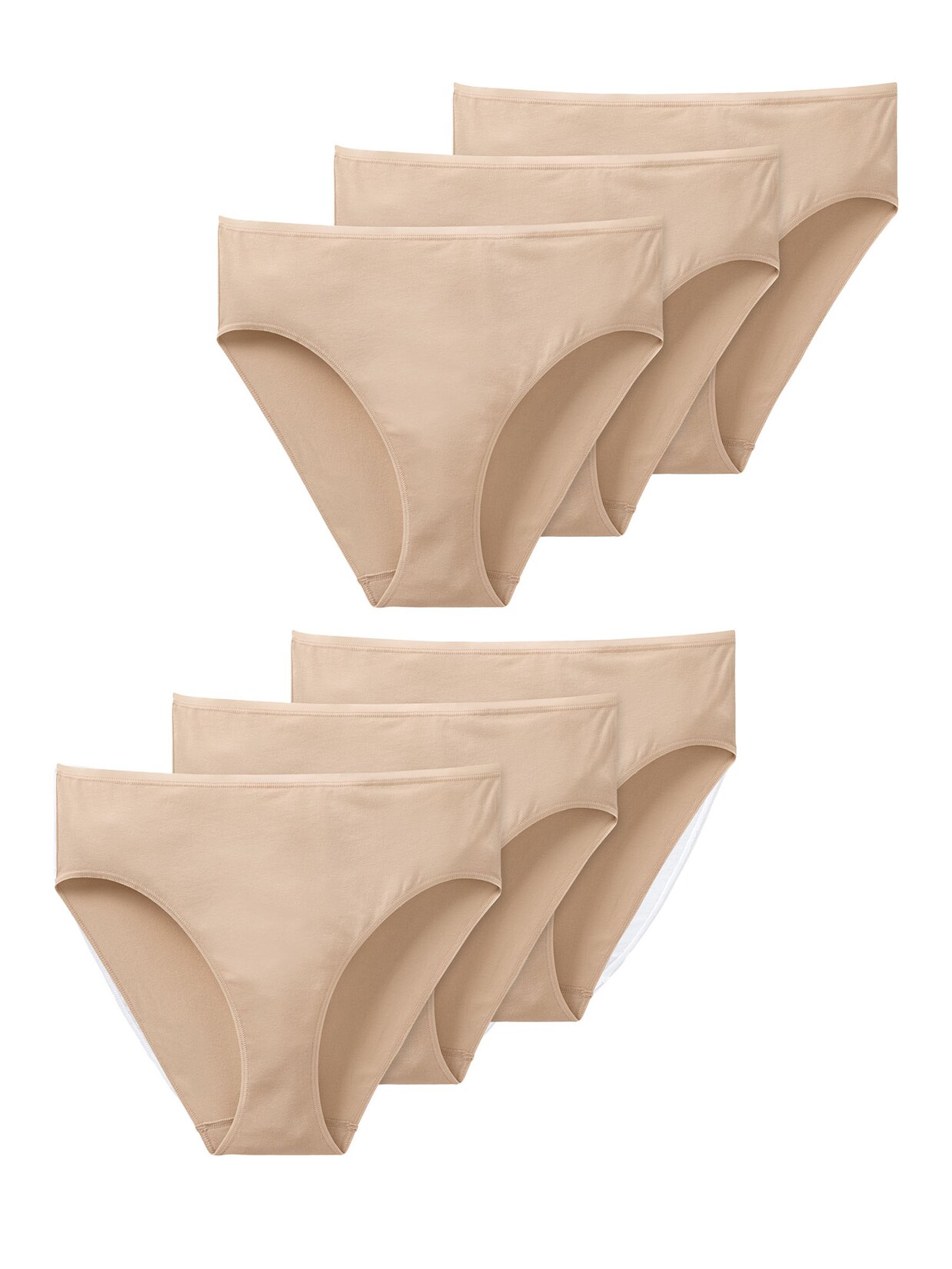 Schiesser Damen Slip Essentials 6er Pack