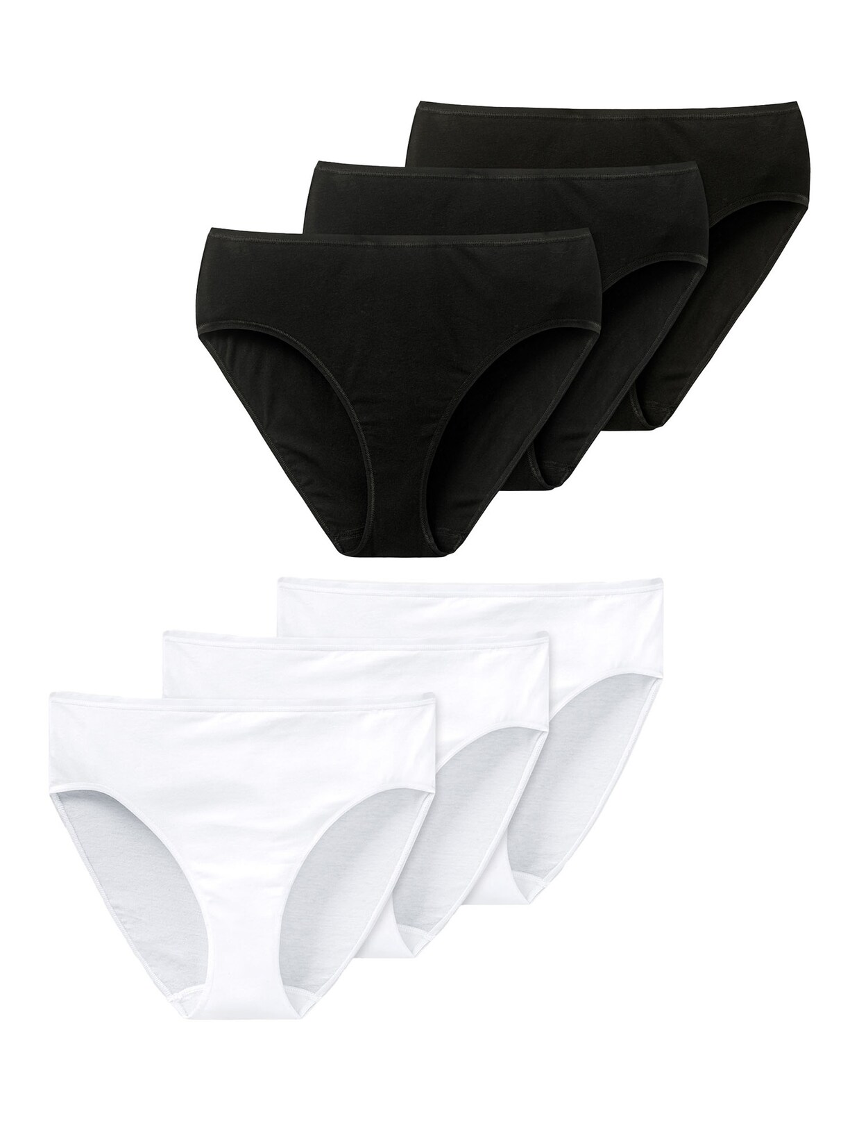 Schiesser Damen Slip Essentials 6er Pack