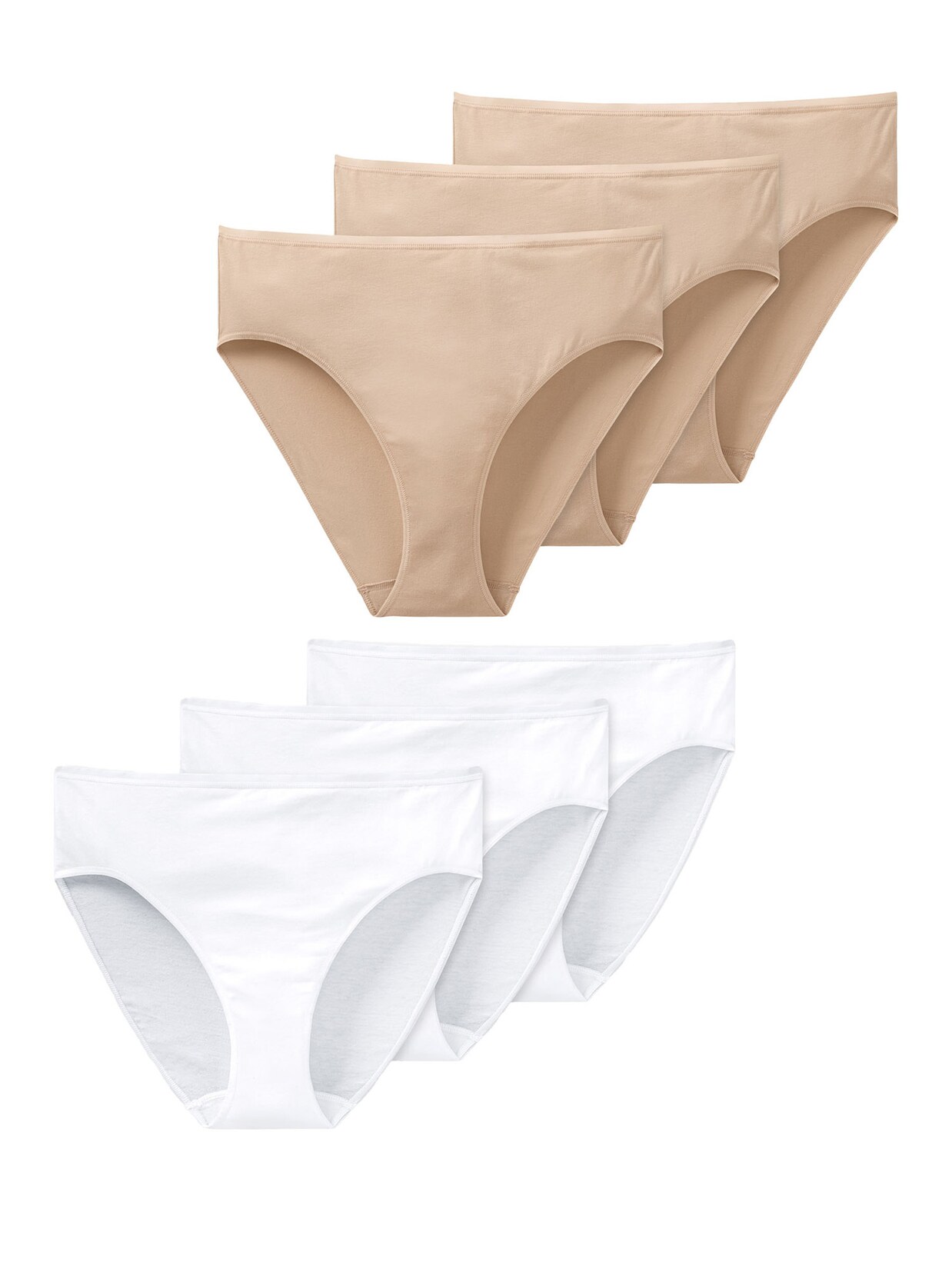 Schiesser Damen Slip Essentials 6er Pack