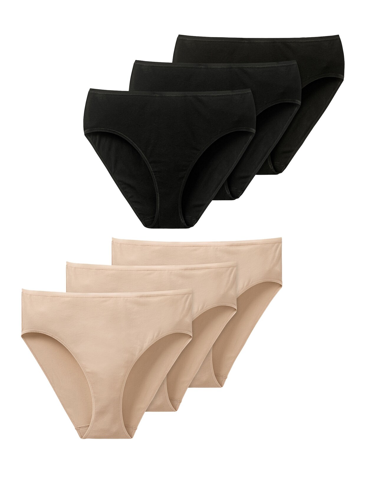 Schiesser Damen Slip Essentials 6er Pack
