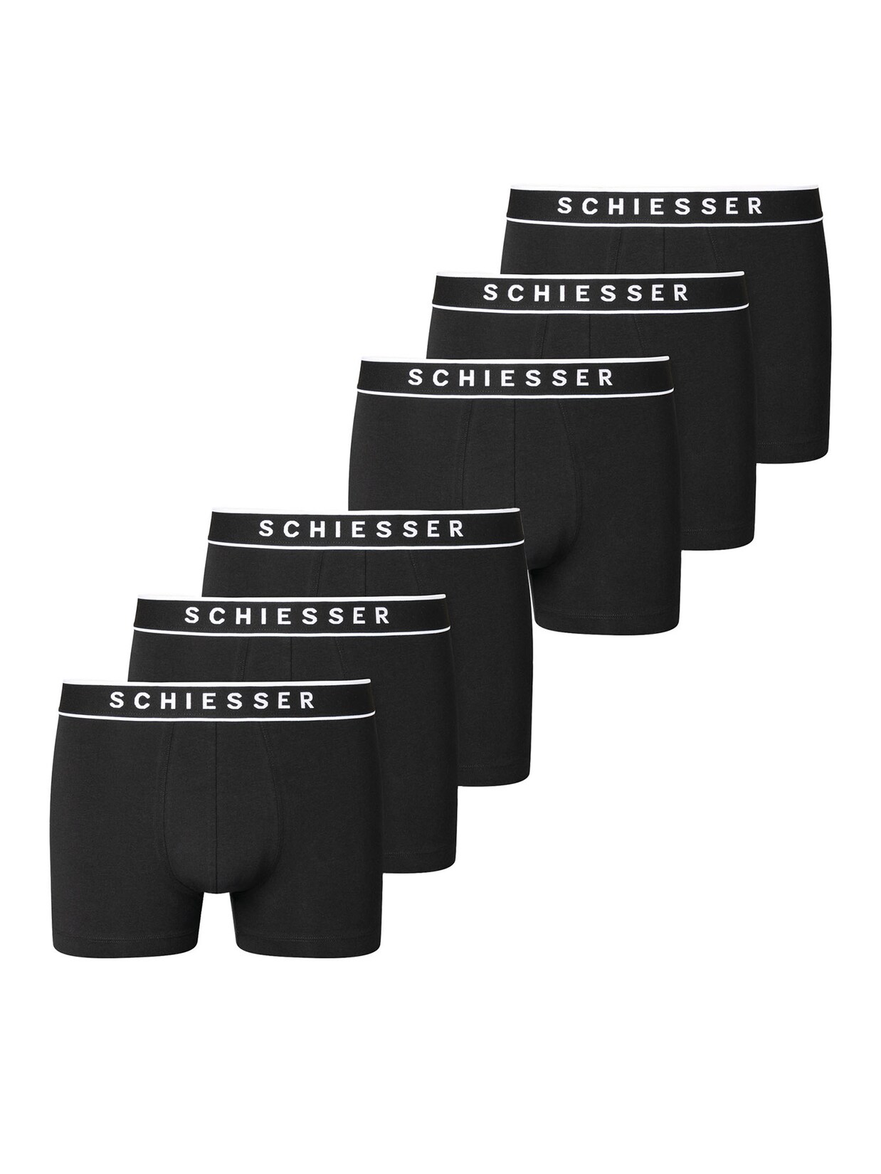 Schiesser Herren Retro Boxer 95/5 Organic Cotton 6er Pack