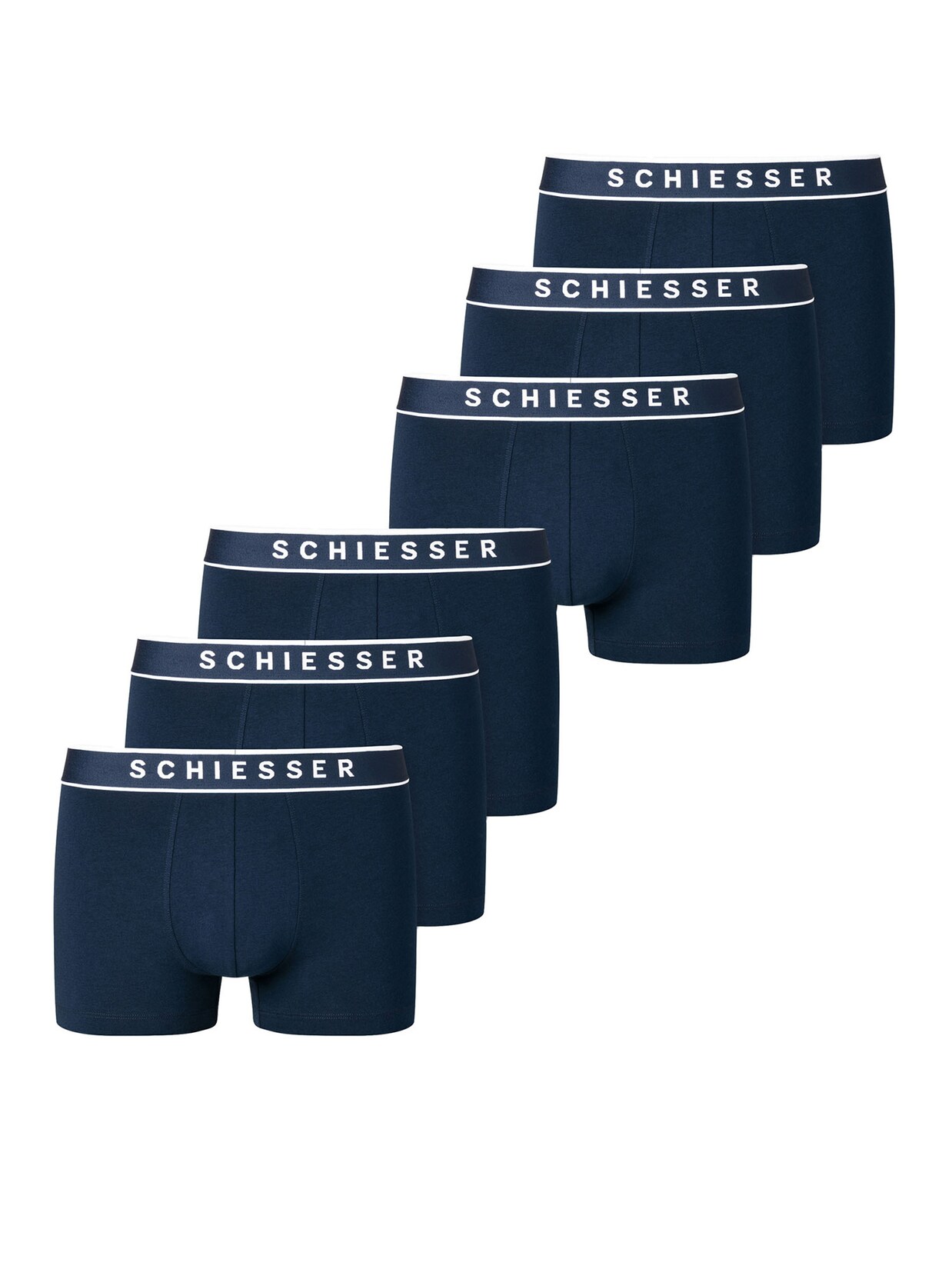 Schiesser Herren Retro Boxer 95/5 Organic Cotton 6er Pack