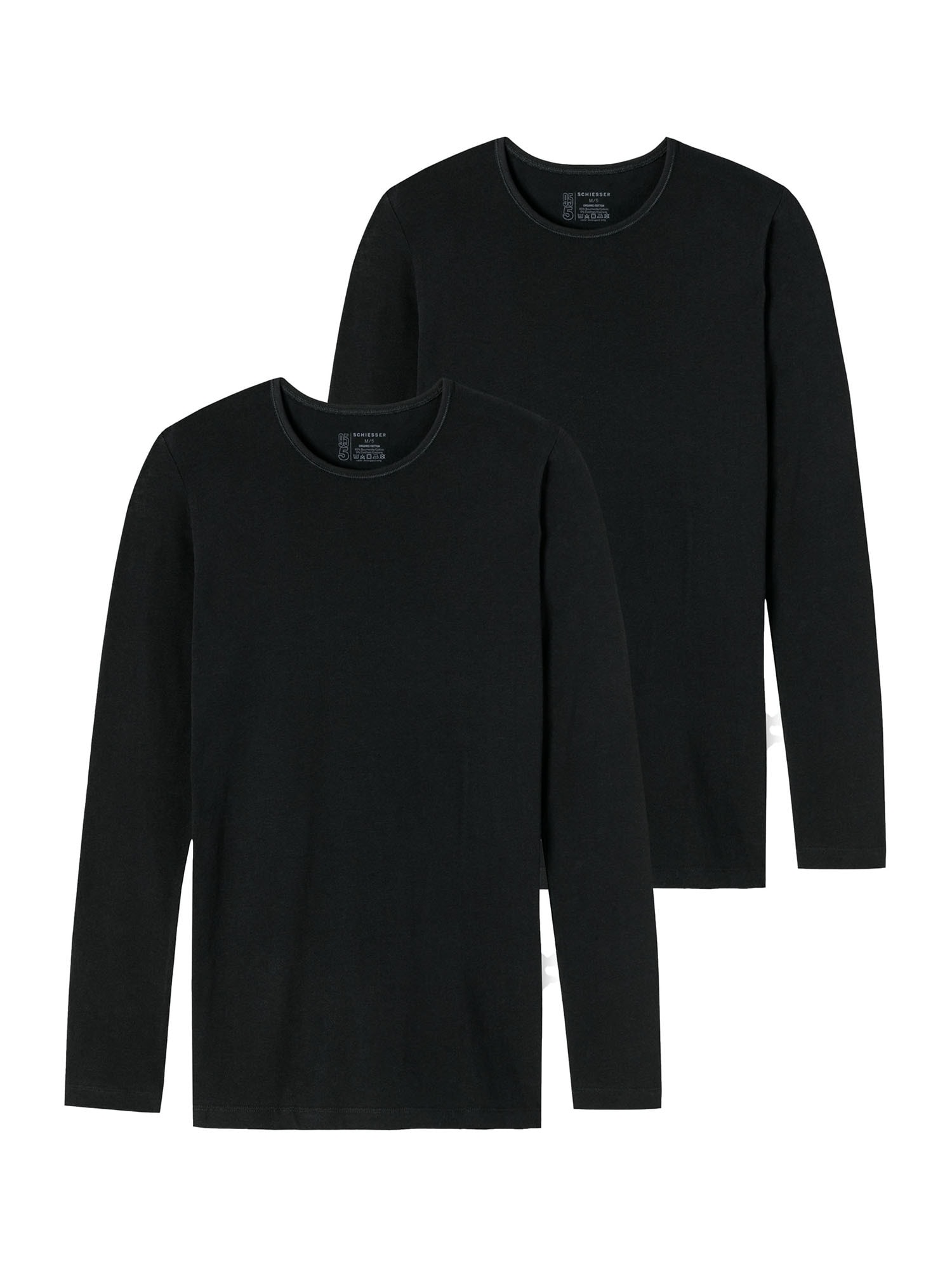 Schiesser Herren Longsleeve 95/5 Originals 2er Pack - Bild 1