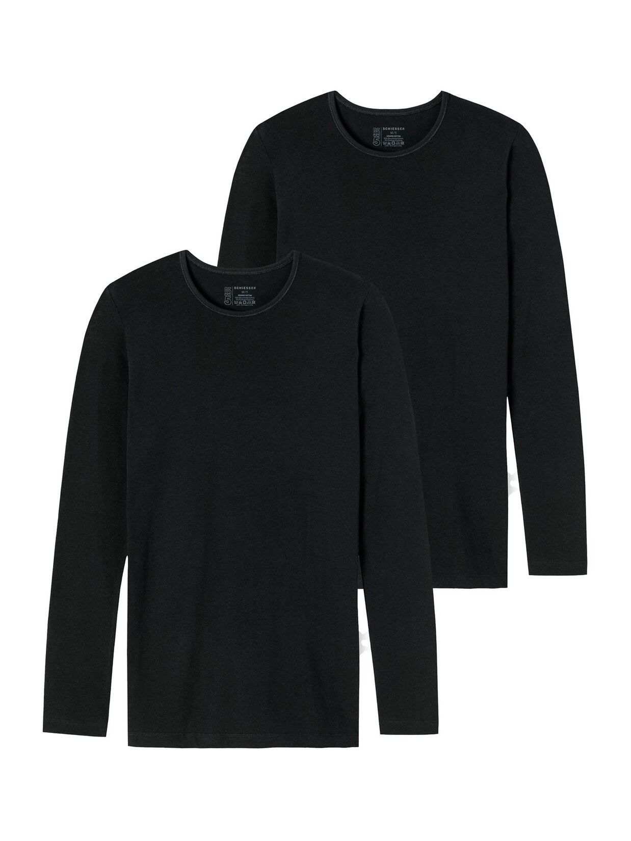 Schiesser Herren Longsleeve 95/5 Originals 2er Pack
