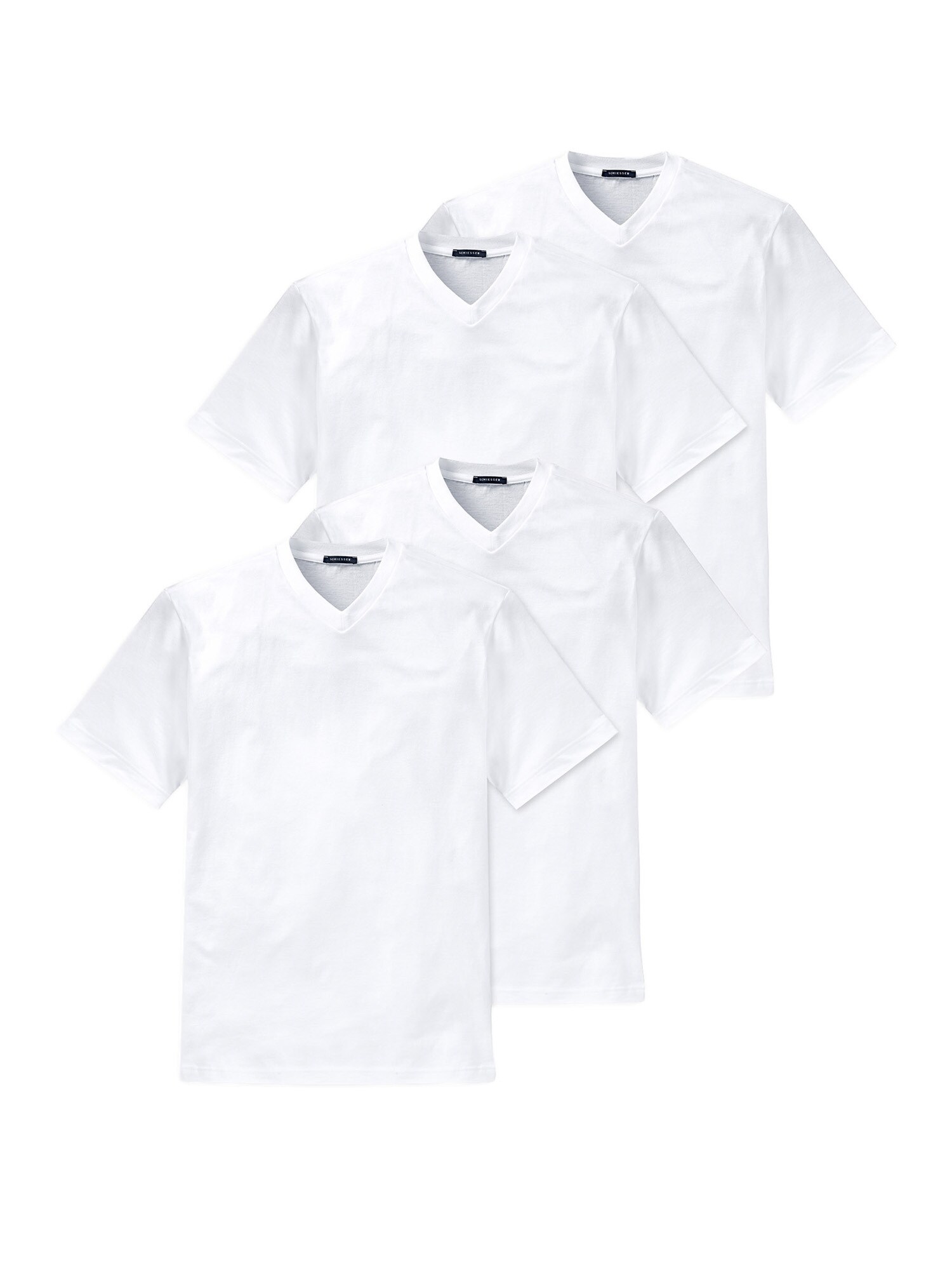Schiesser Herren T-Shirt American Shirt 4er Pack - Bild 1