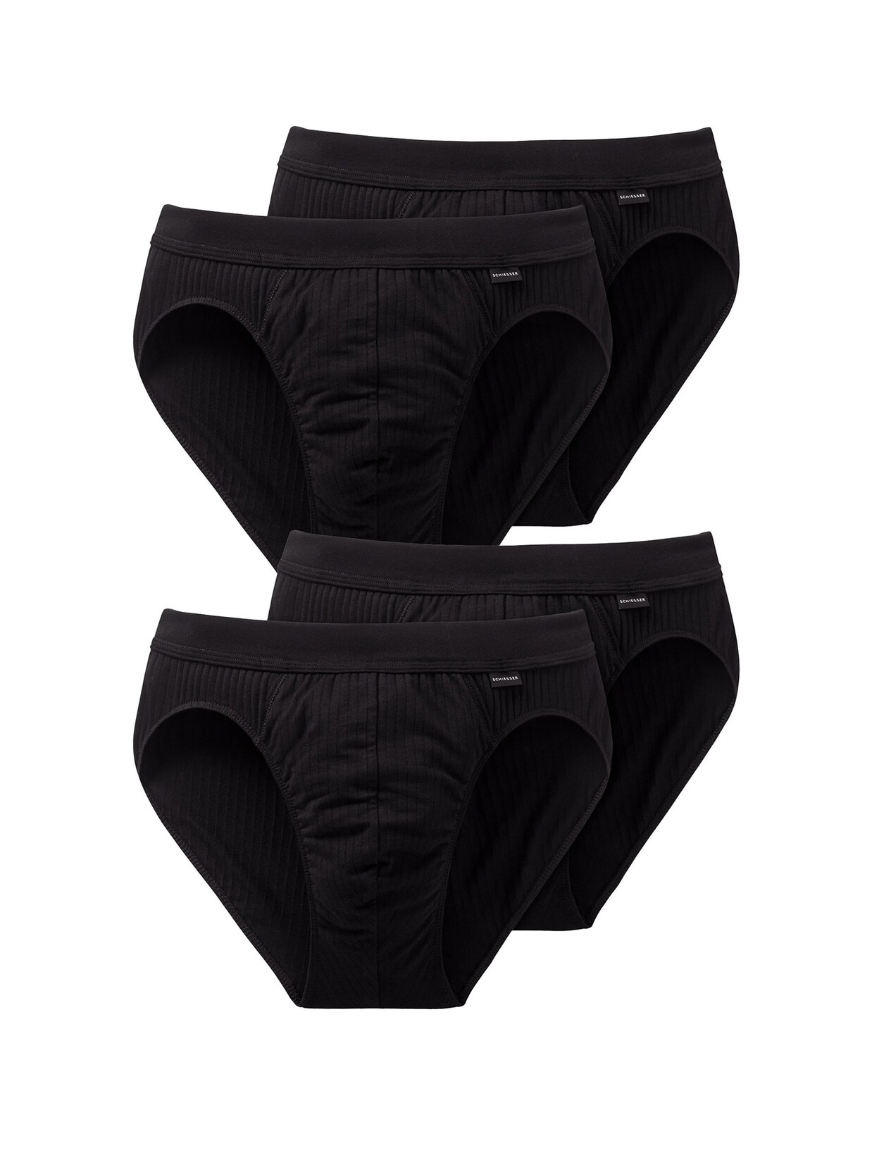 Schiesser Herren Rioslip Authentic 4er Pack
