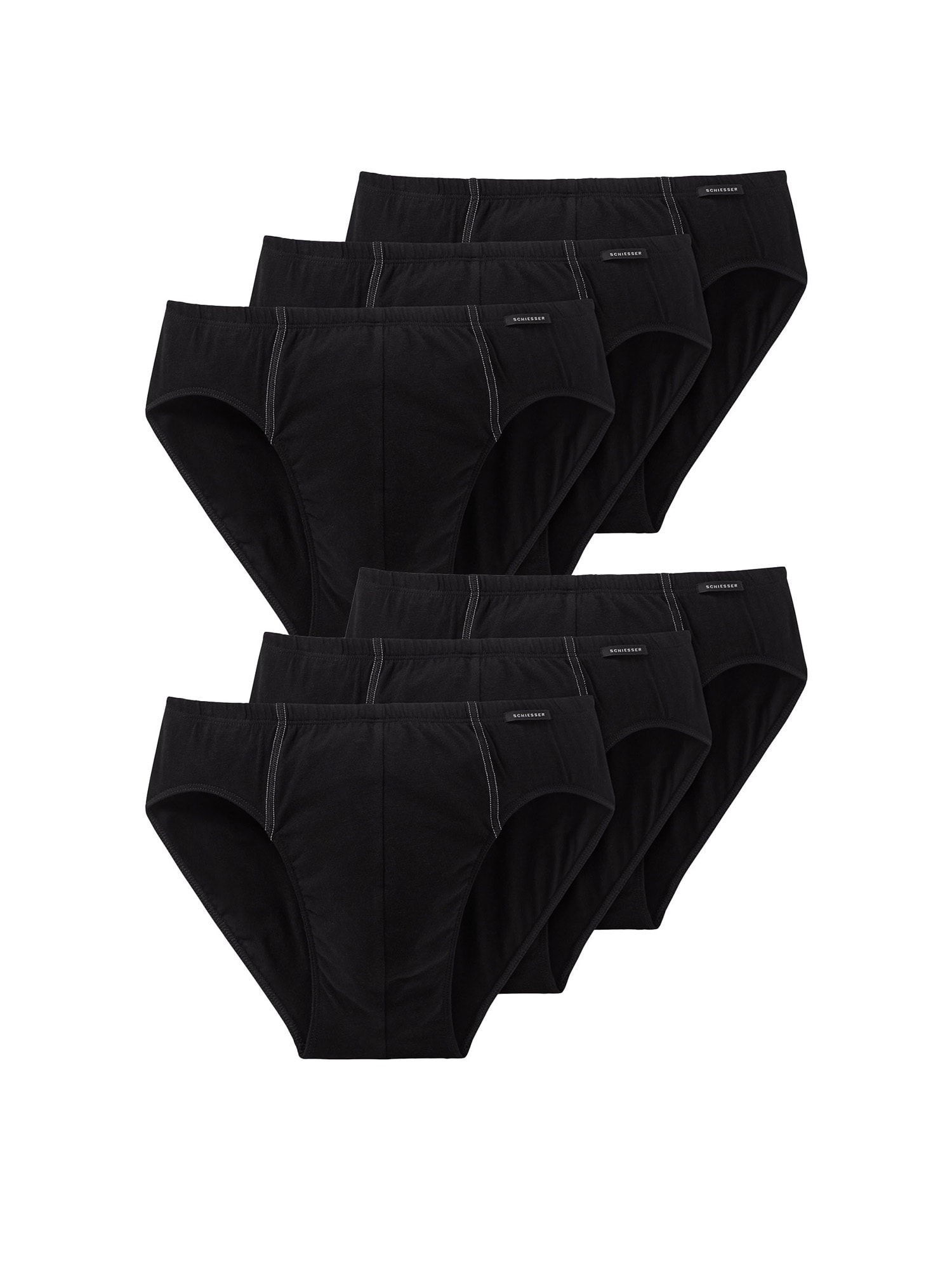 Schiesser Herren Minislip Essentials 6er Pack - Bild 1