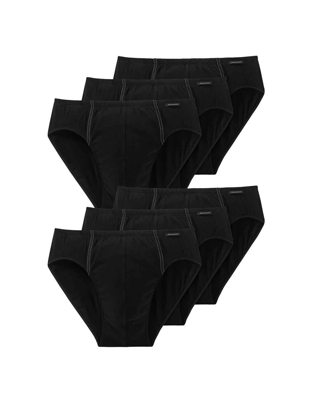 Schiesser Herren Minislip Essentials 6er Pack