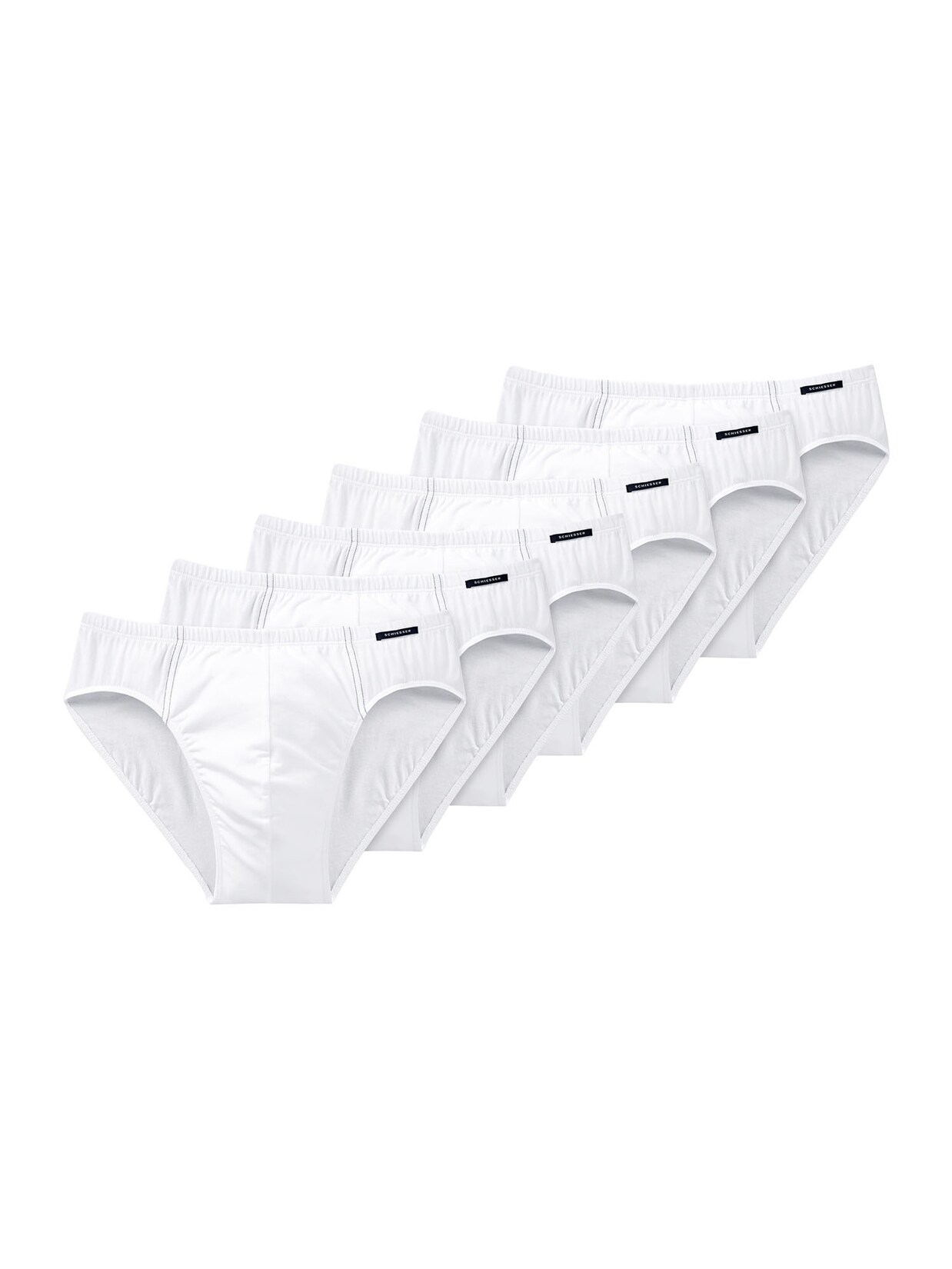 Schiesser Herren Minislip Essentials 6er Pack