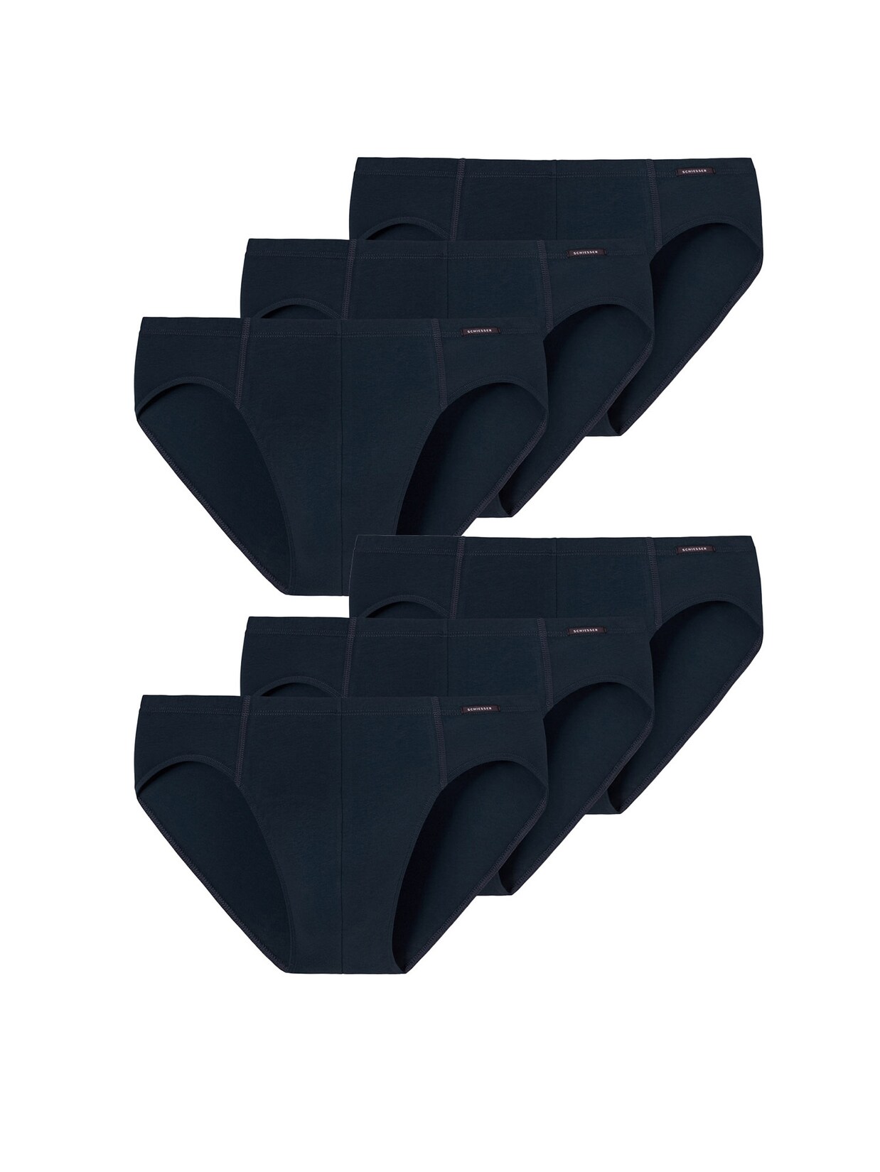 Schiesser Herren Minislip Essentials 6er Pack