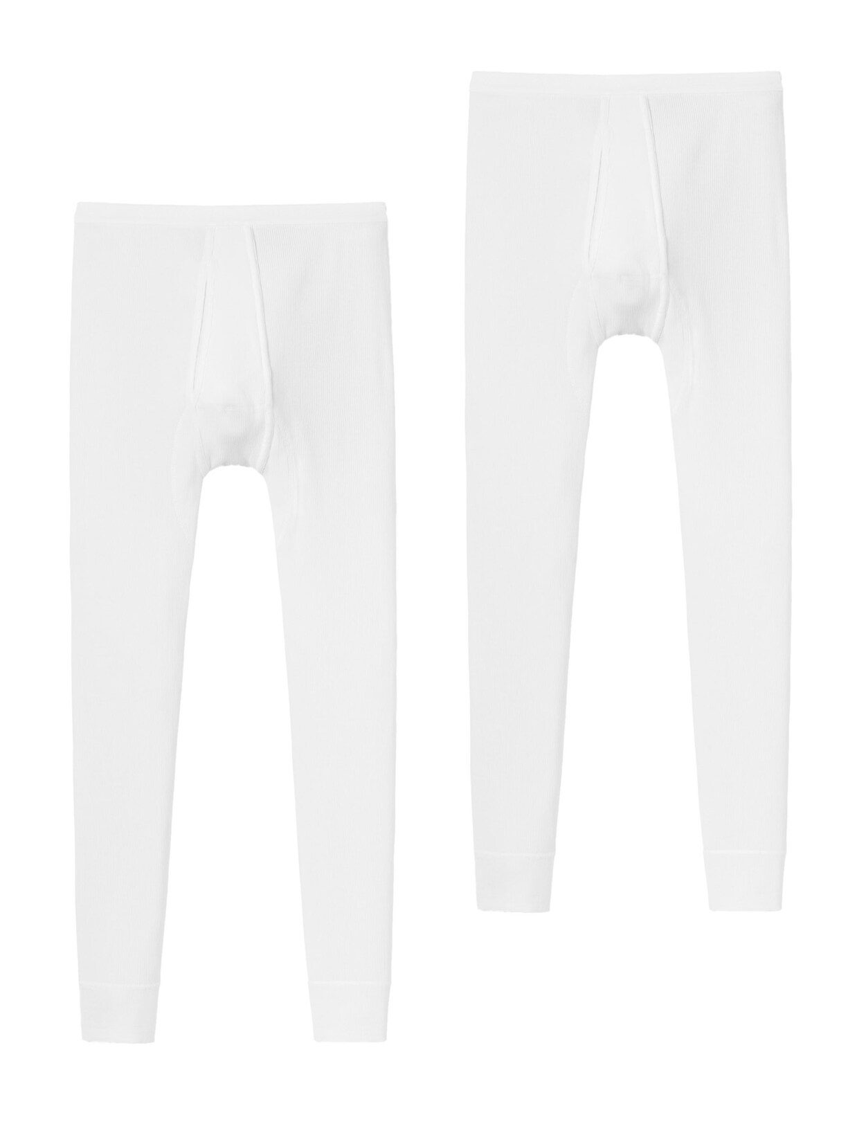 Schiesser Herren Lange Unterhose Original Doppelripp 2er Pack