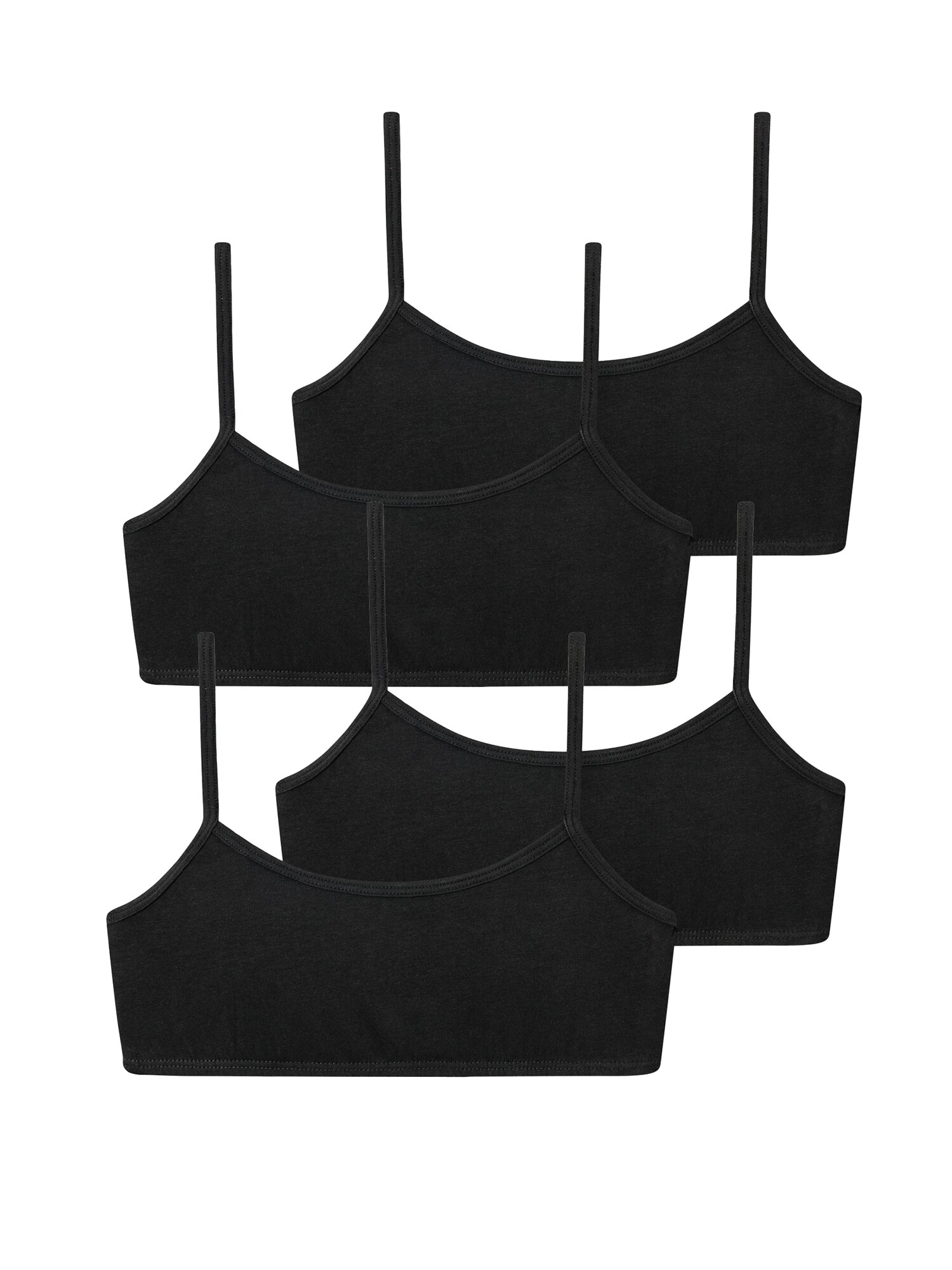 Schiesser M&auml;dchen Bustier 95/5 Organic Cotton 4er Pack - Bild 1