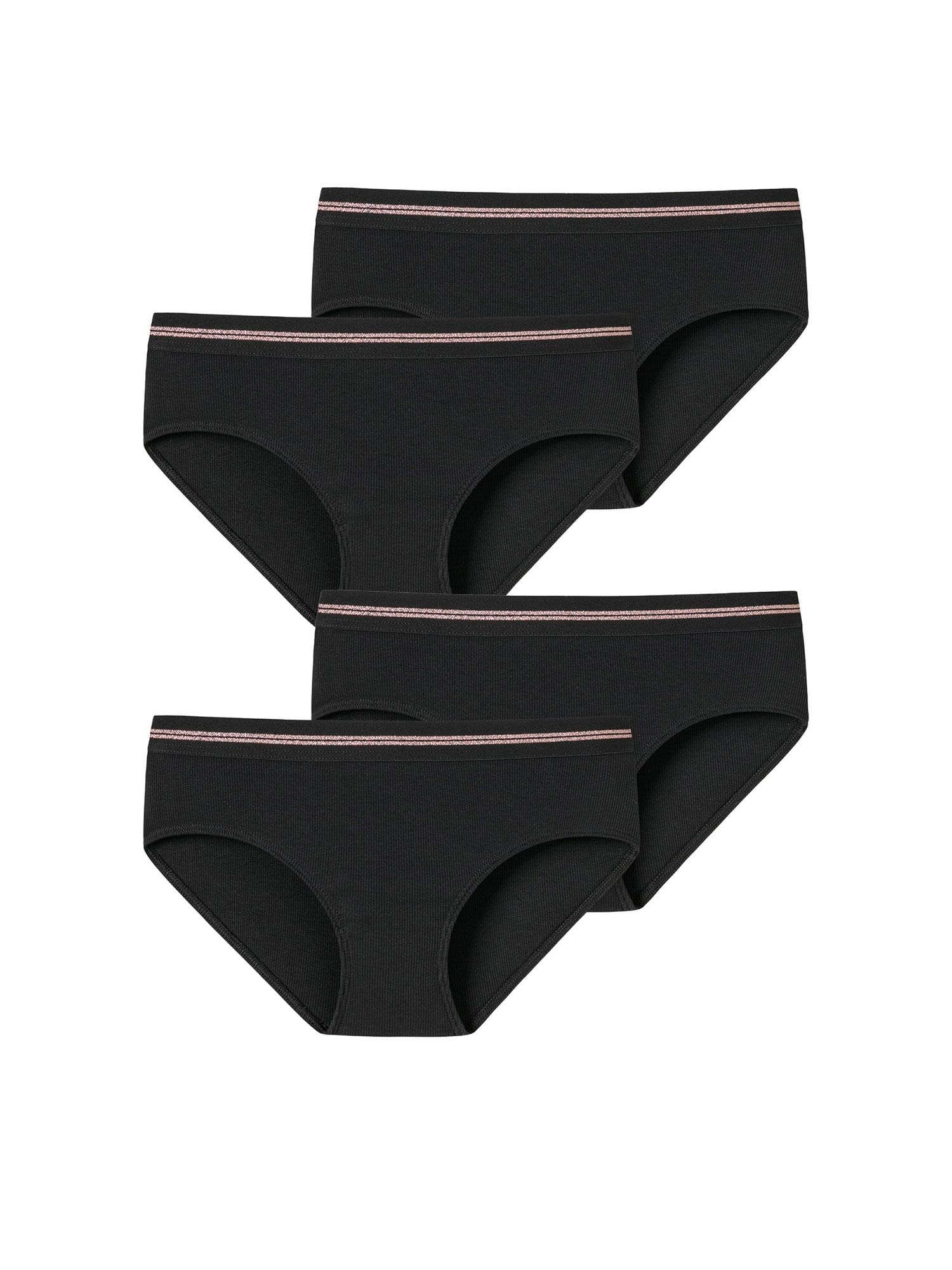 Schiesser M&auml;dchen Panty Long Life Rib 4er Pack - Bild 1