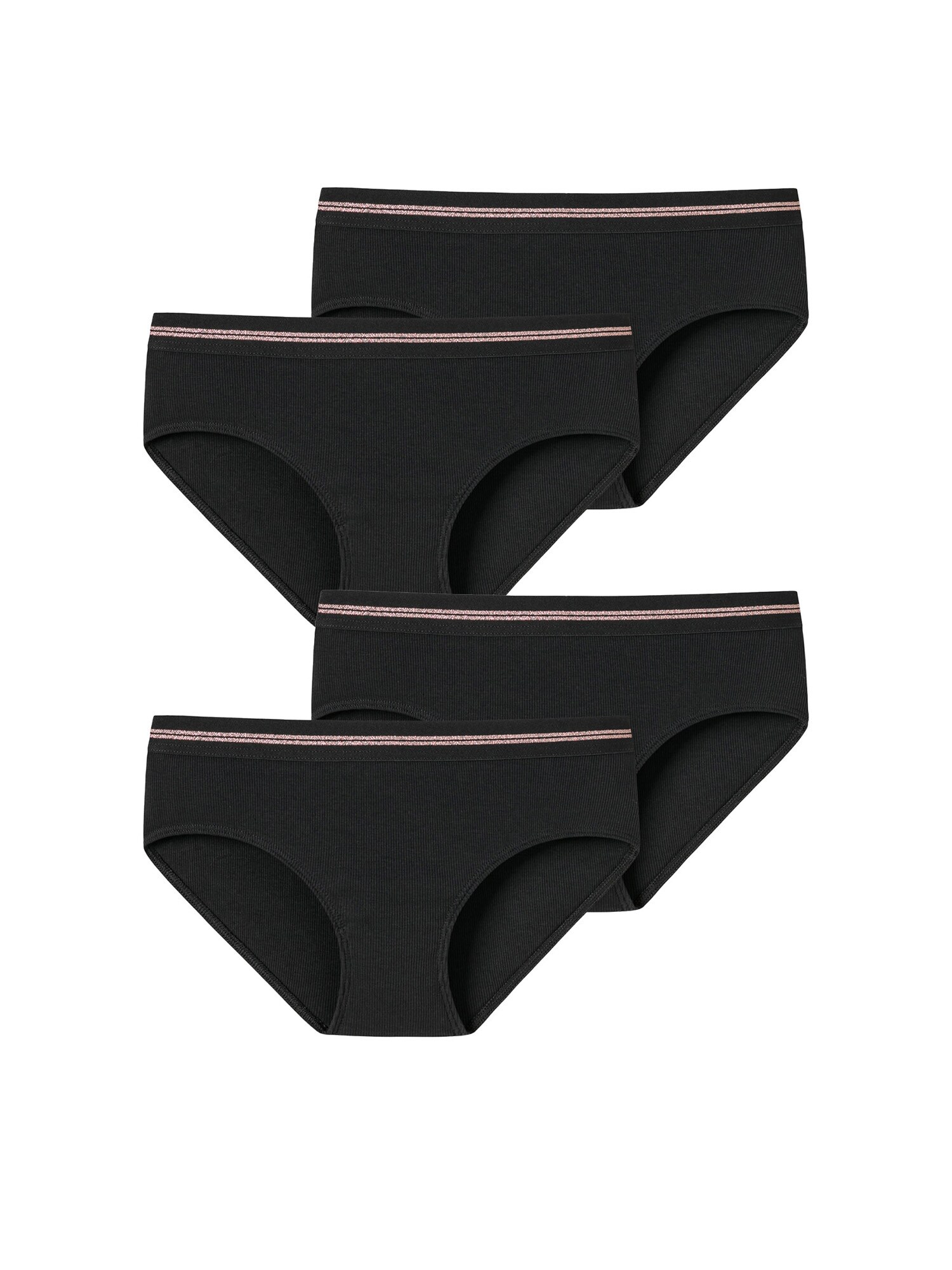 Schiesser M&auml;dchen Panty Long Life Rib 4er Pack - Bild 1