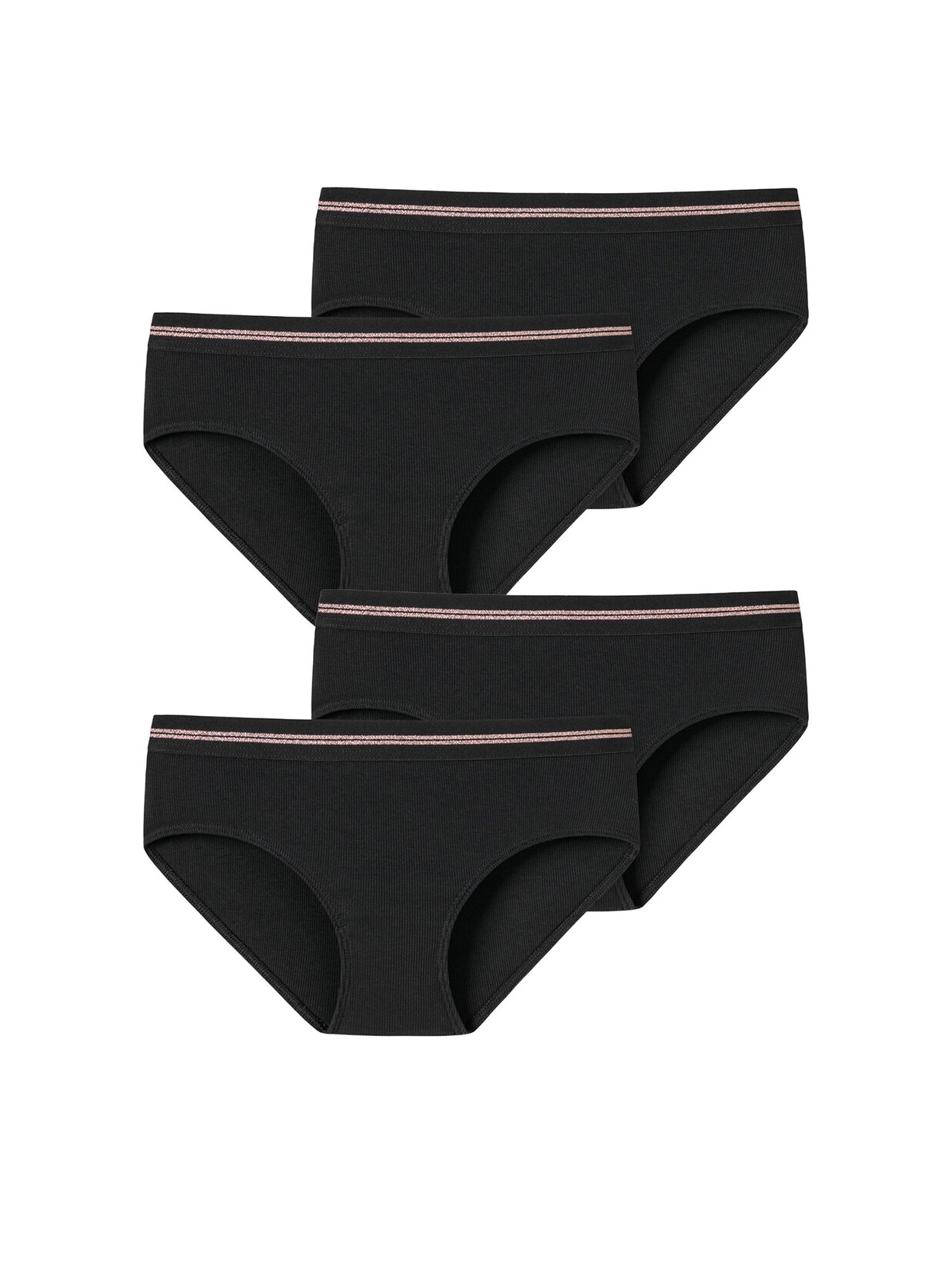 Schiesser Mädchen Panty Long Life Rib 4er Pack