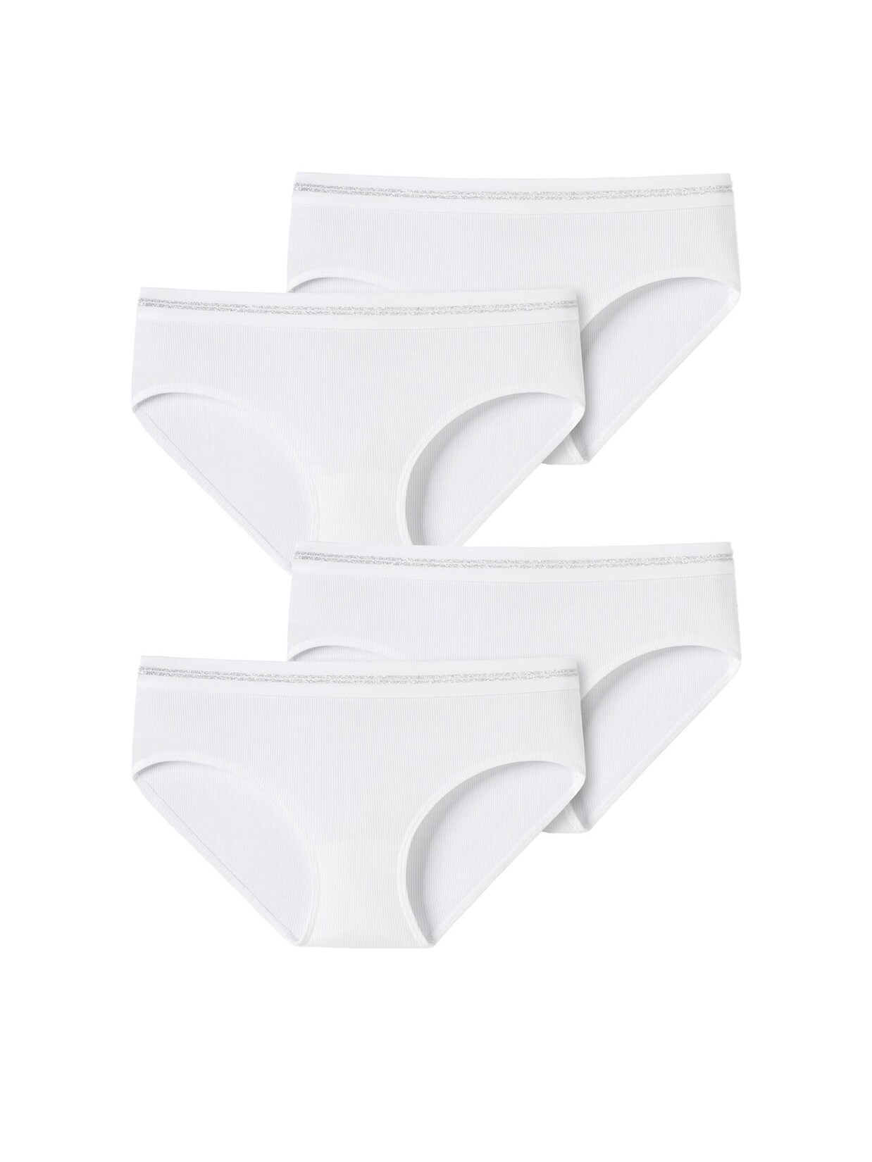 Schiesser Mädchen Panty Long Life Rib 4er Pack