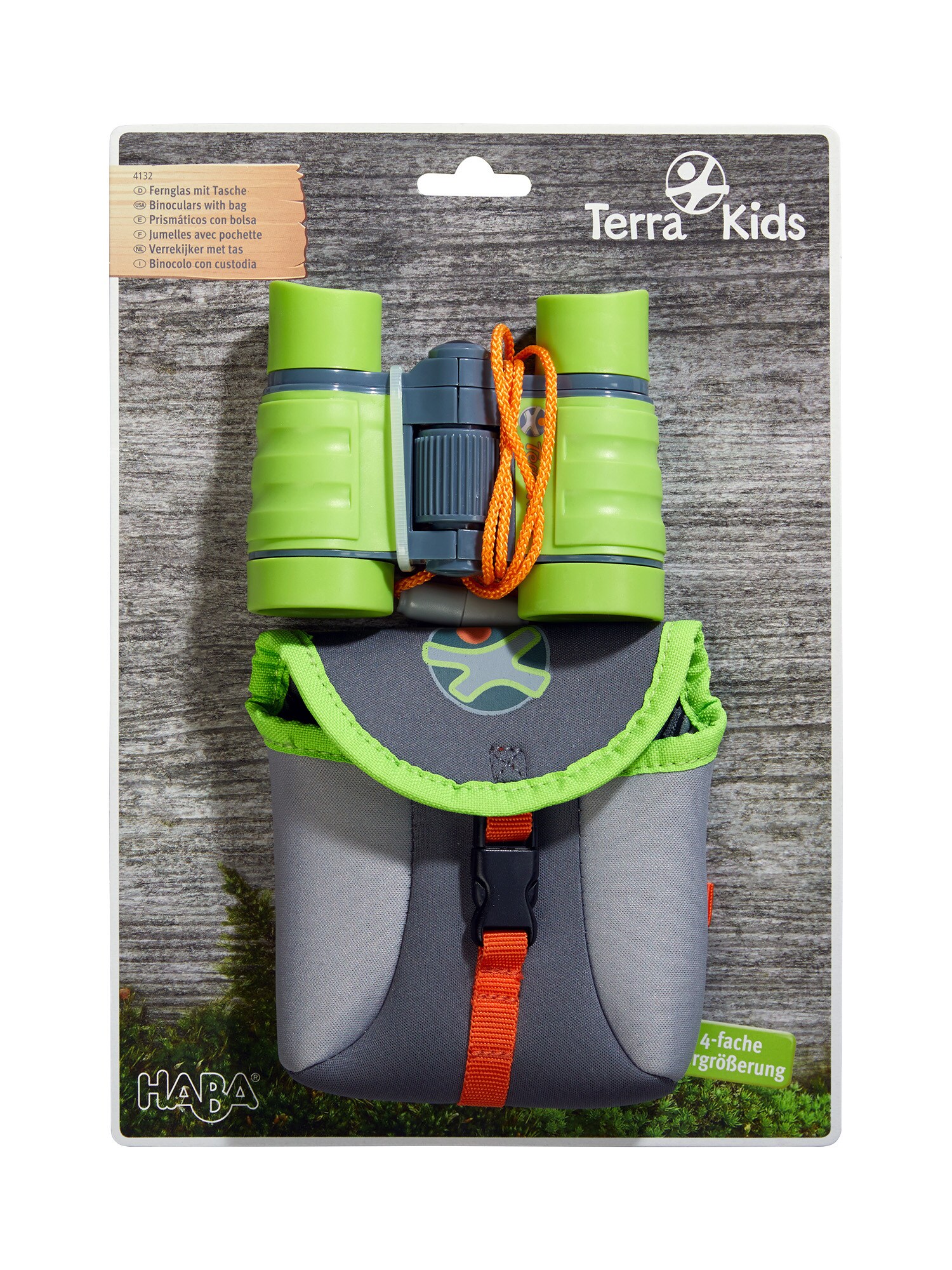 HABA Unisex Kinderfernglas Terra Kids Fernglas mit Tasche 1er Pack - Bild 1