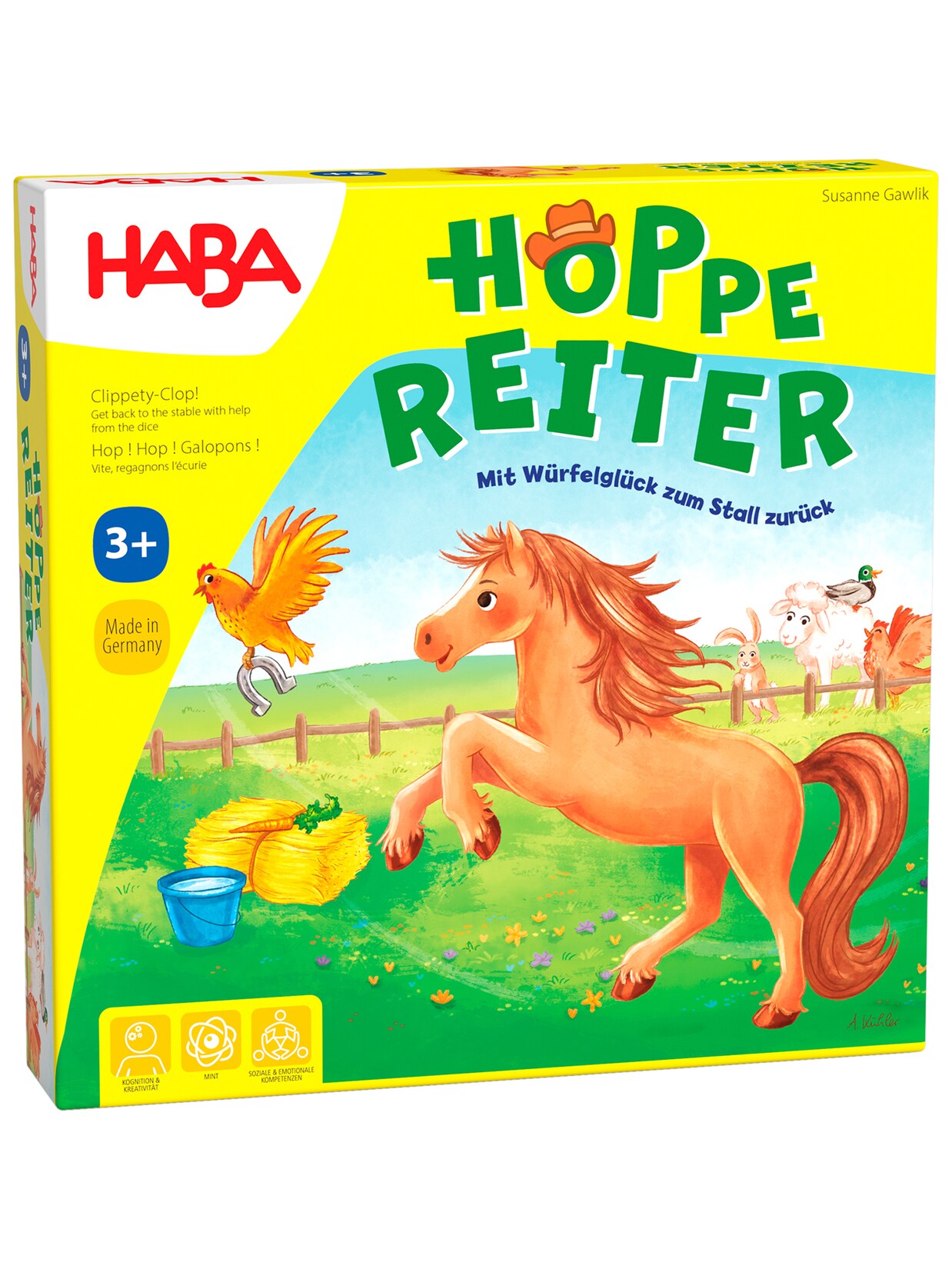 HABA Unisex Spiel Hoppe Reiter 1er Pack | 04010168043210