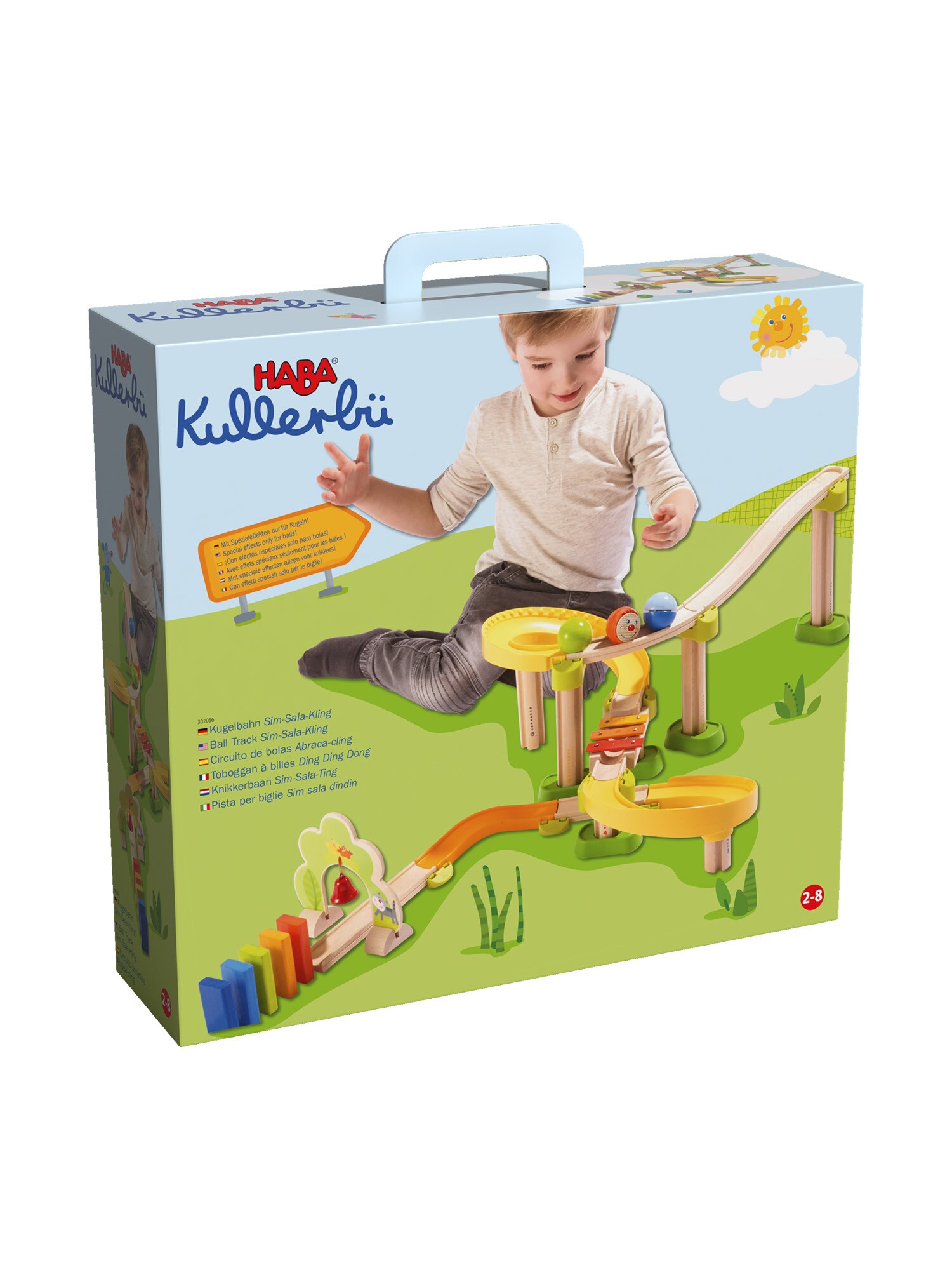 HABA Unisex Kugelbahn Kullerb&uuml; &ndash; Kugelbahn Sim-Sala-Kling 1er Pack - Bild 1