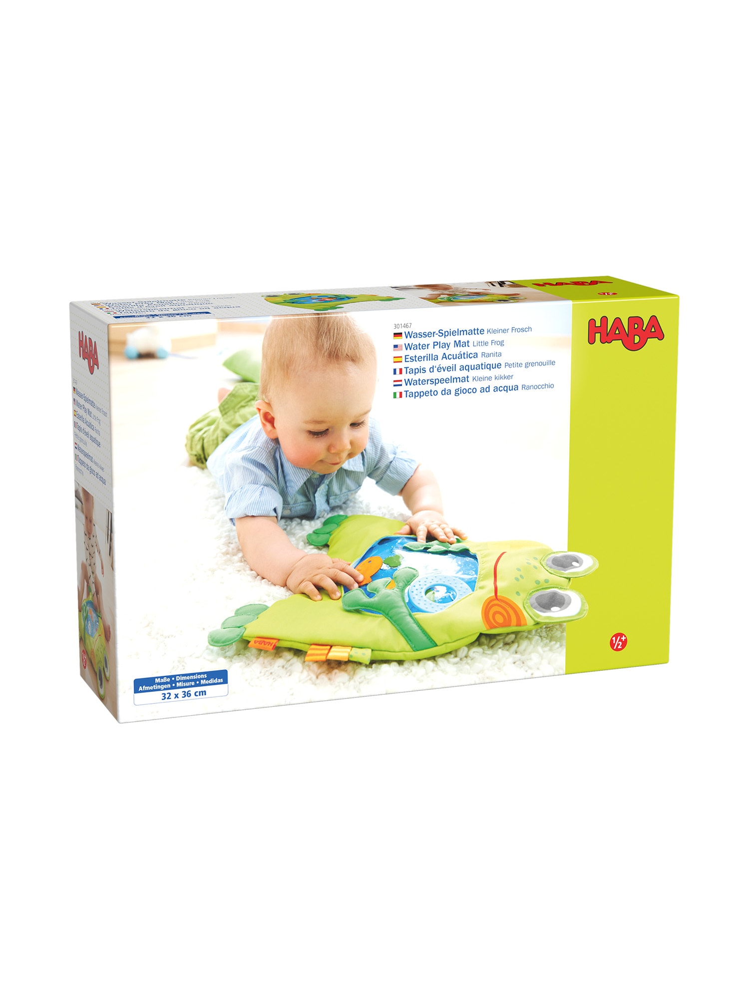 HABA Unisex Spielmatte Wasser-Spielmatte Kleiner Frosch 1er Pack - Bild 1