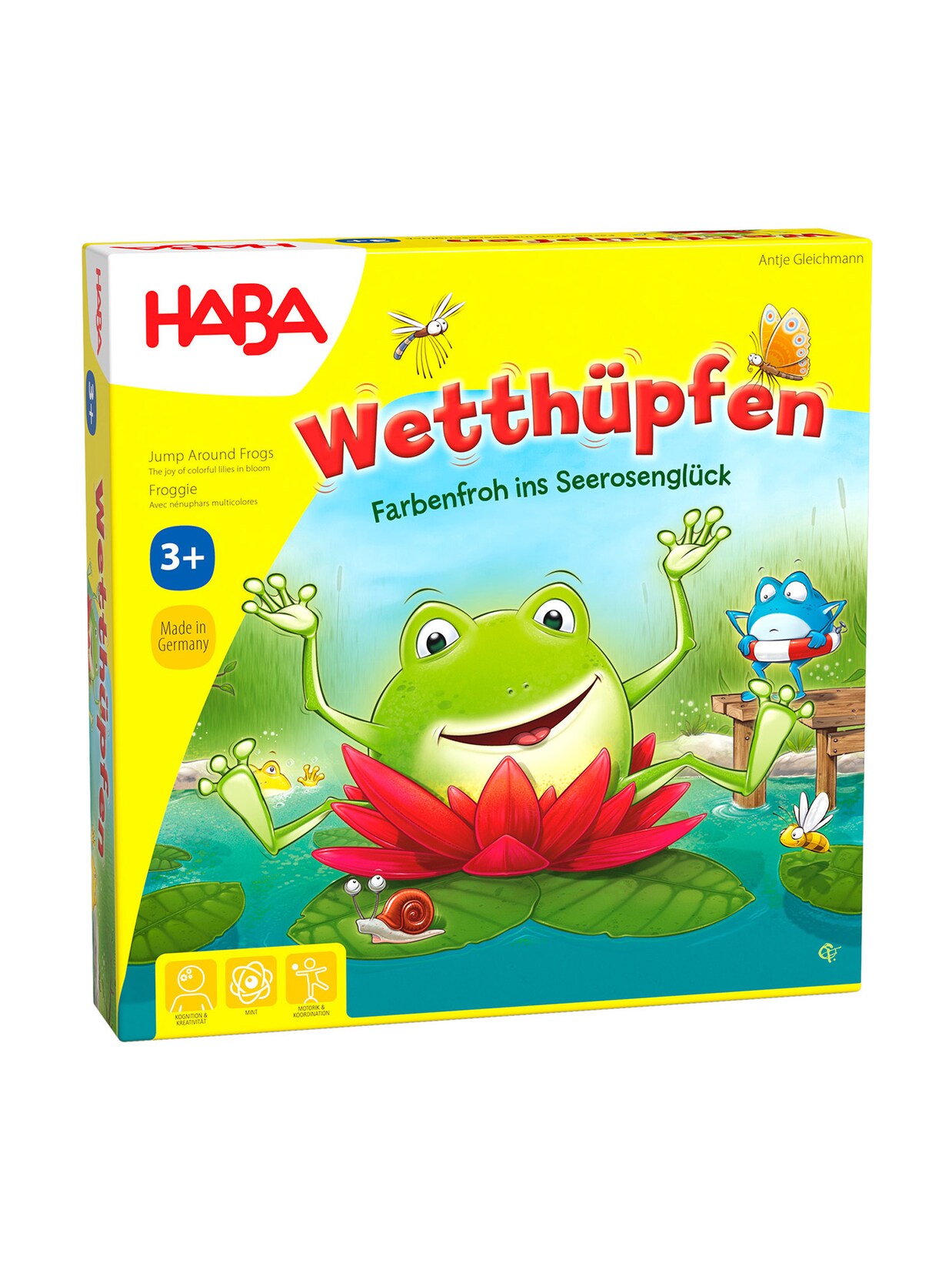 HABA Unisex Spiel Wetthüpfen 1er Pack | 04010168248714