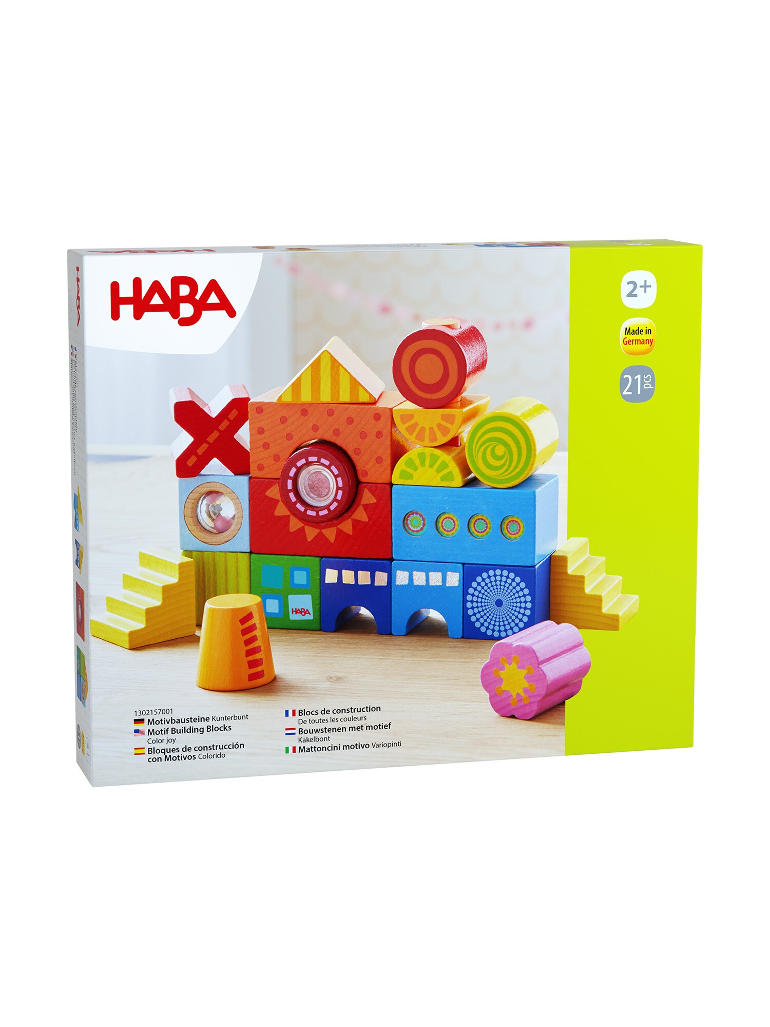 HABA Unisex Spielbausteine Bausteine Kunterbunt 1er Pack - Bild 1