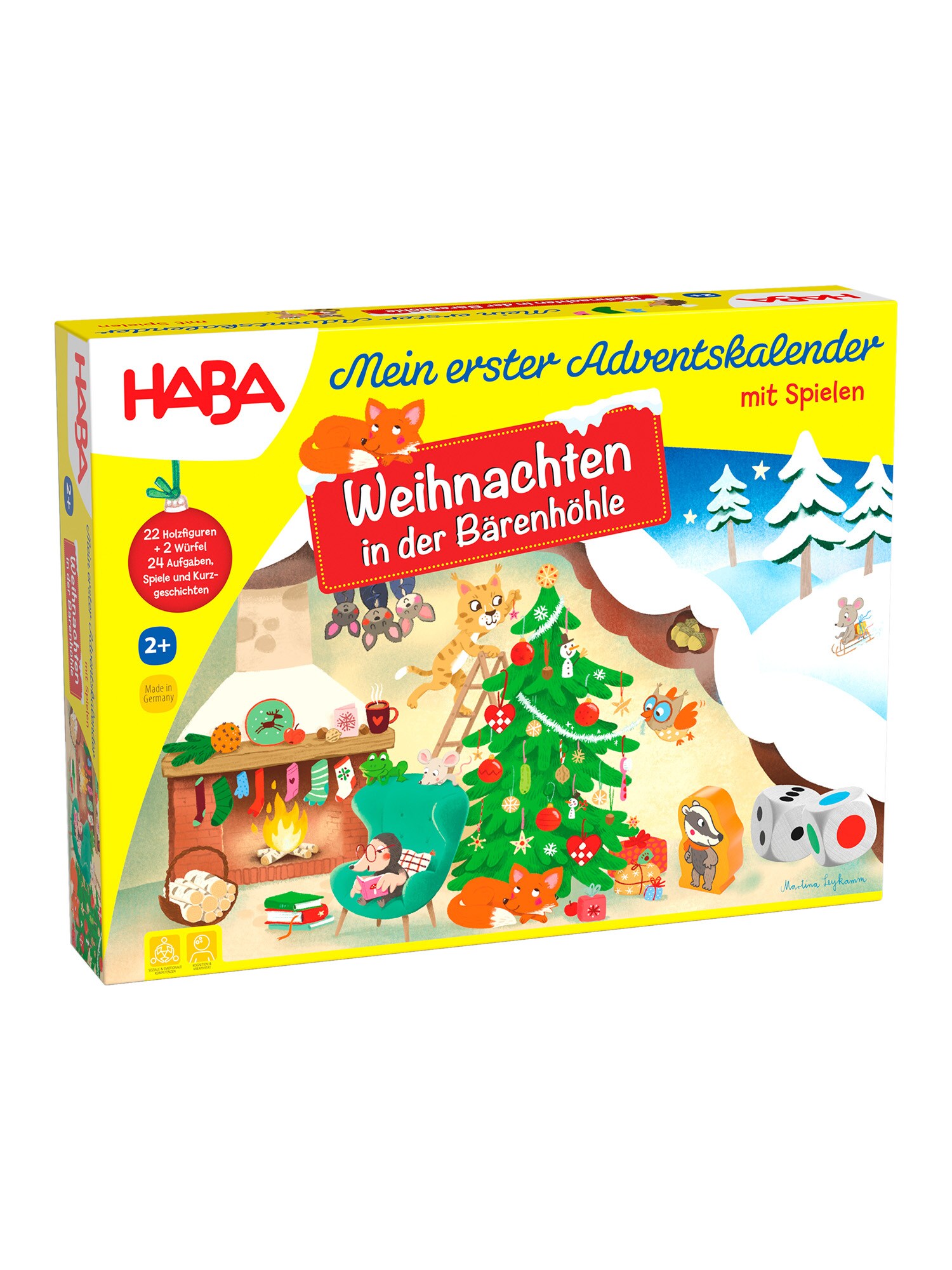 HABA Unisex Spielzeug-Adventskalender Mein erster Spiele-Adventskalender 1er Pack - Bild 1