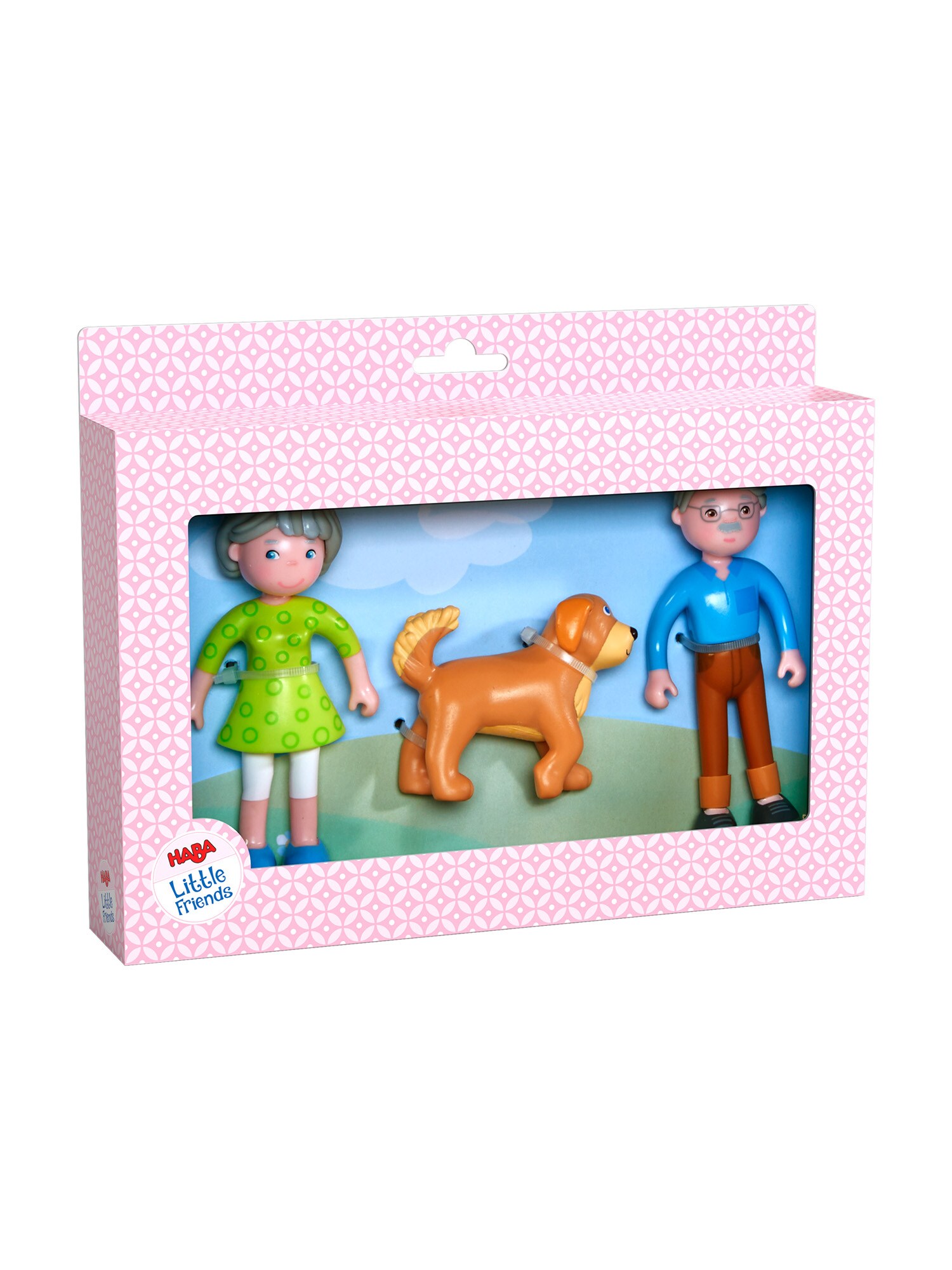 HABA Unisex Minipuppe Little Friends &ndash; Spielset Gro&szlig;eltern 1er Pack - Bild 1