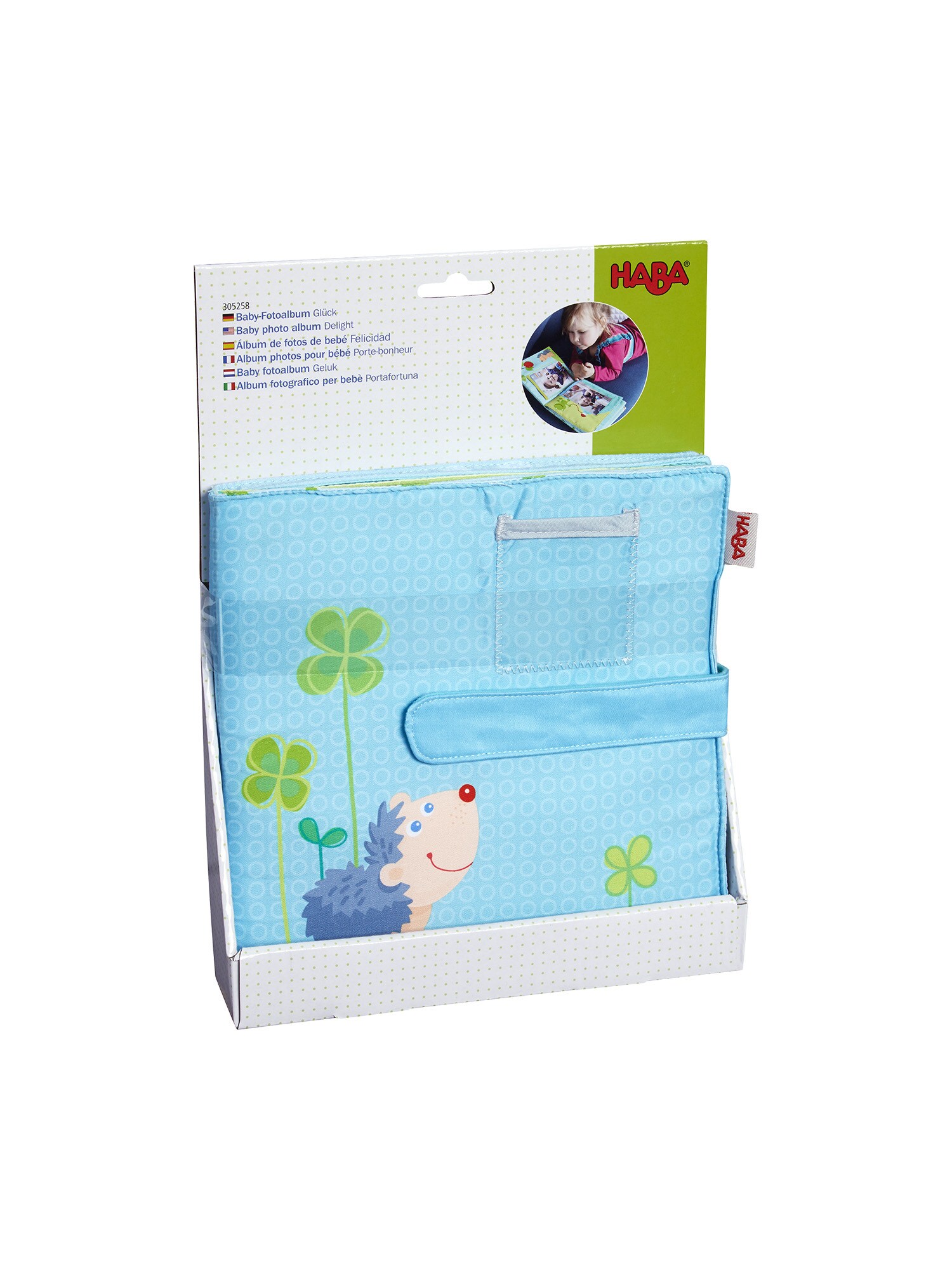 HABA Unisex Fotoalbum Baby-Fotoalbum Gl&uuml;ck 1er Pack - Bild 1