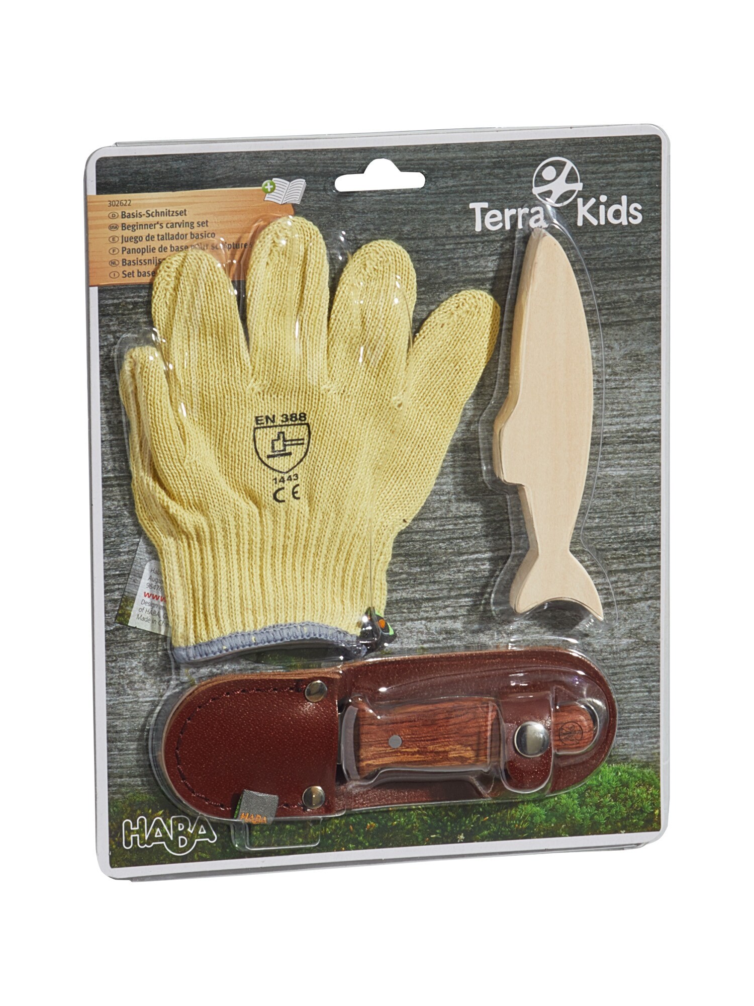HABA Unisex Outdoor-Spielzeug Terra Kids Basis-Schnitzset 1er Pack - Bild 1
