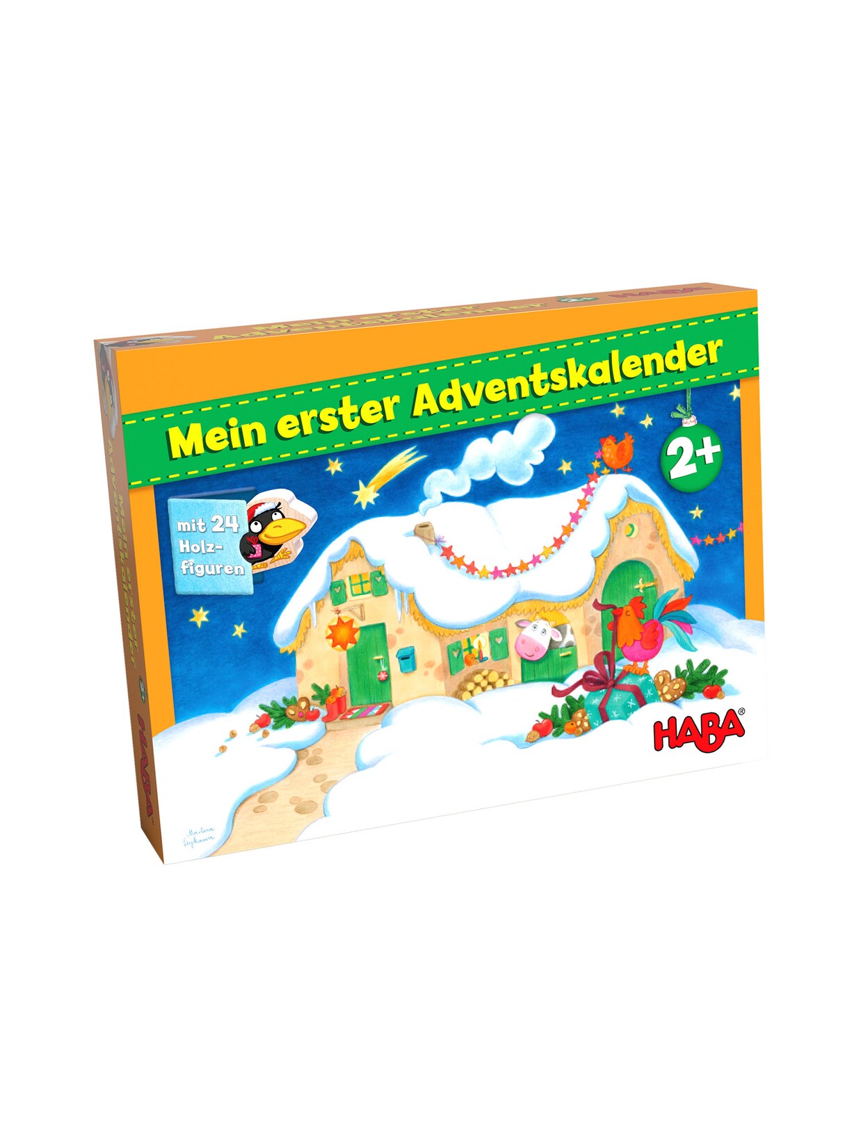 HABA Unisex Spielzeug-Adventskalender Bei den Bauernhoftieren 1er Pack | 04010168245140