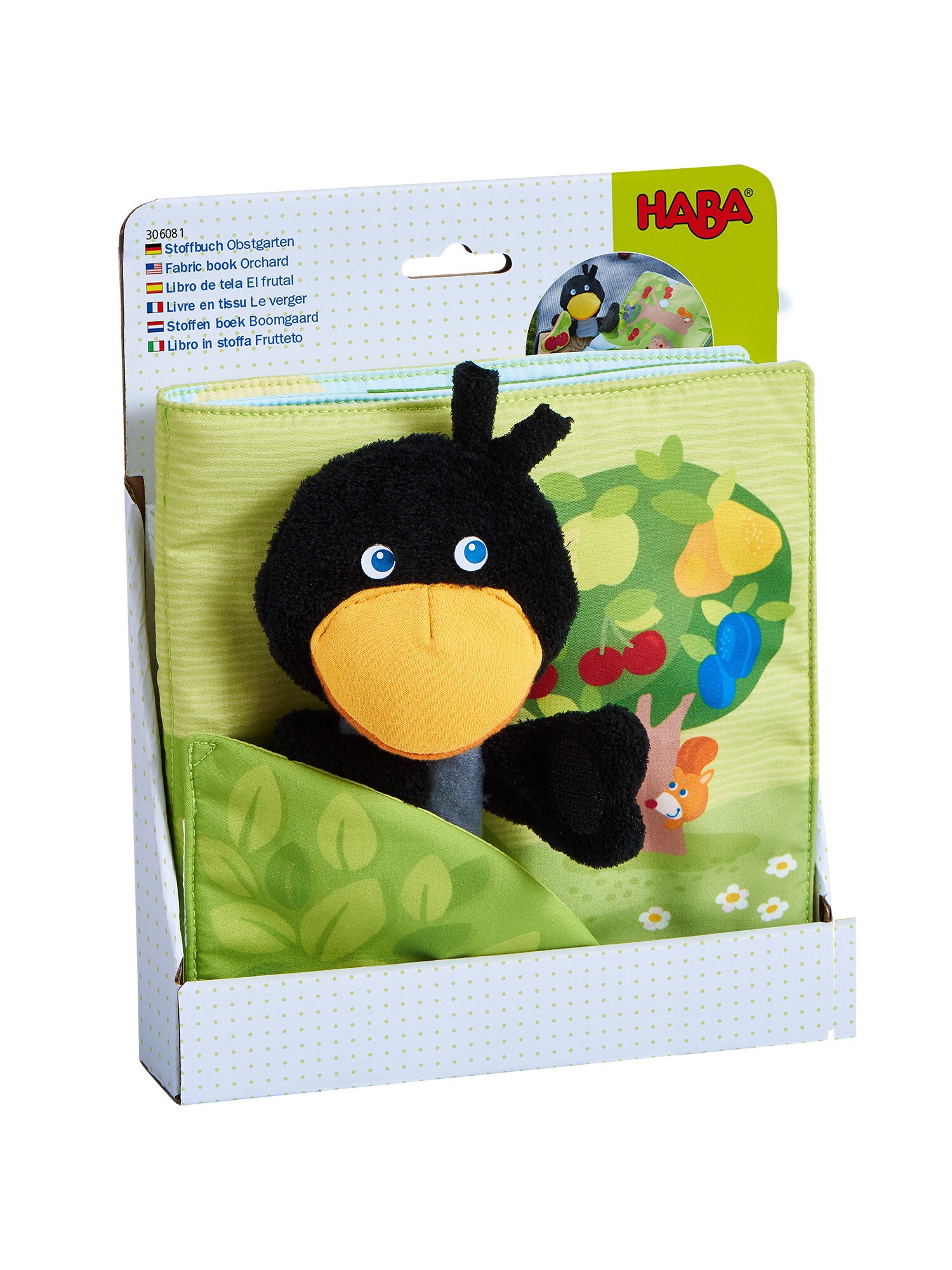 HABA Unisex Stoffbuch Stoffbuch Obstgarten 1er Pack - Bild 1