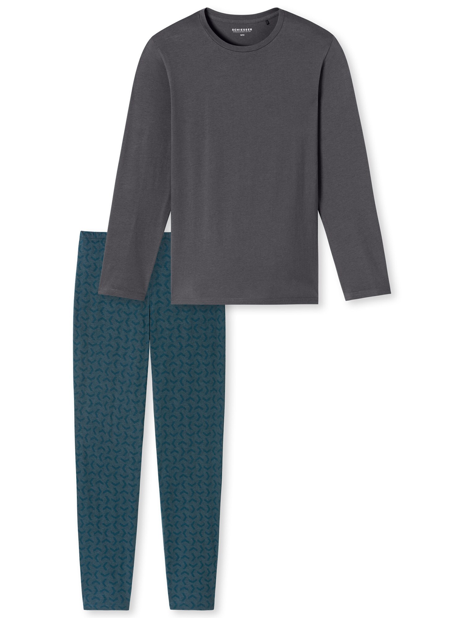 Schiesser Herren Pyjama Casual Essentials 1er-Pack - Bild 1