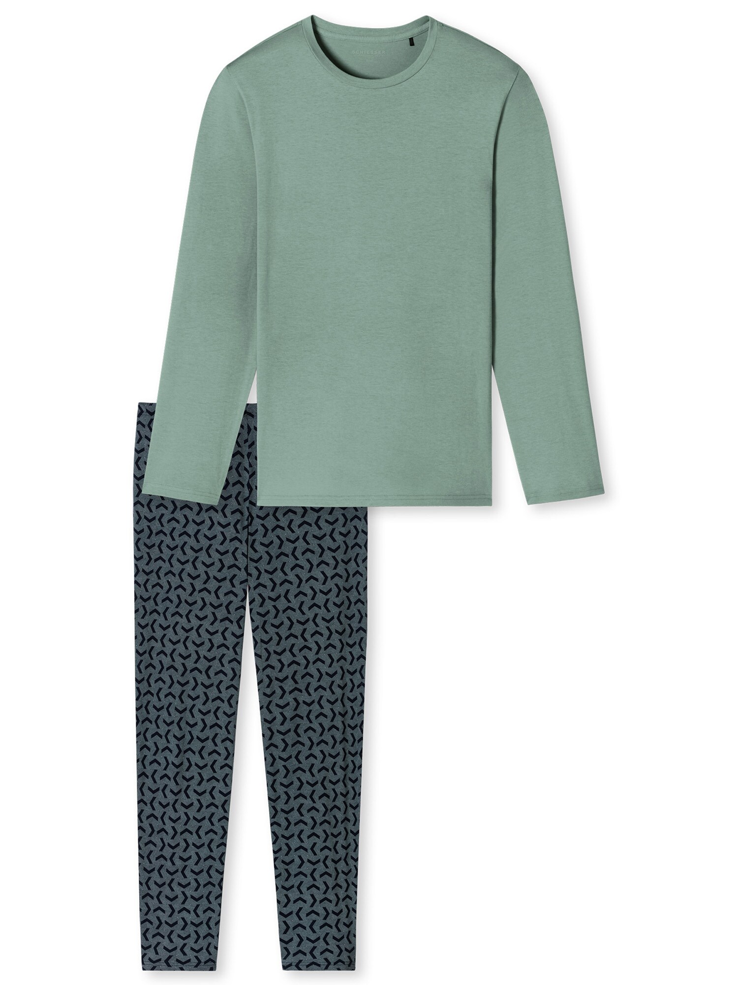 Schiesser Herren Pyjama Casual Essentials 1er-Pack - Bild 1