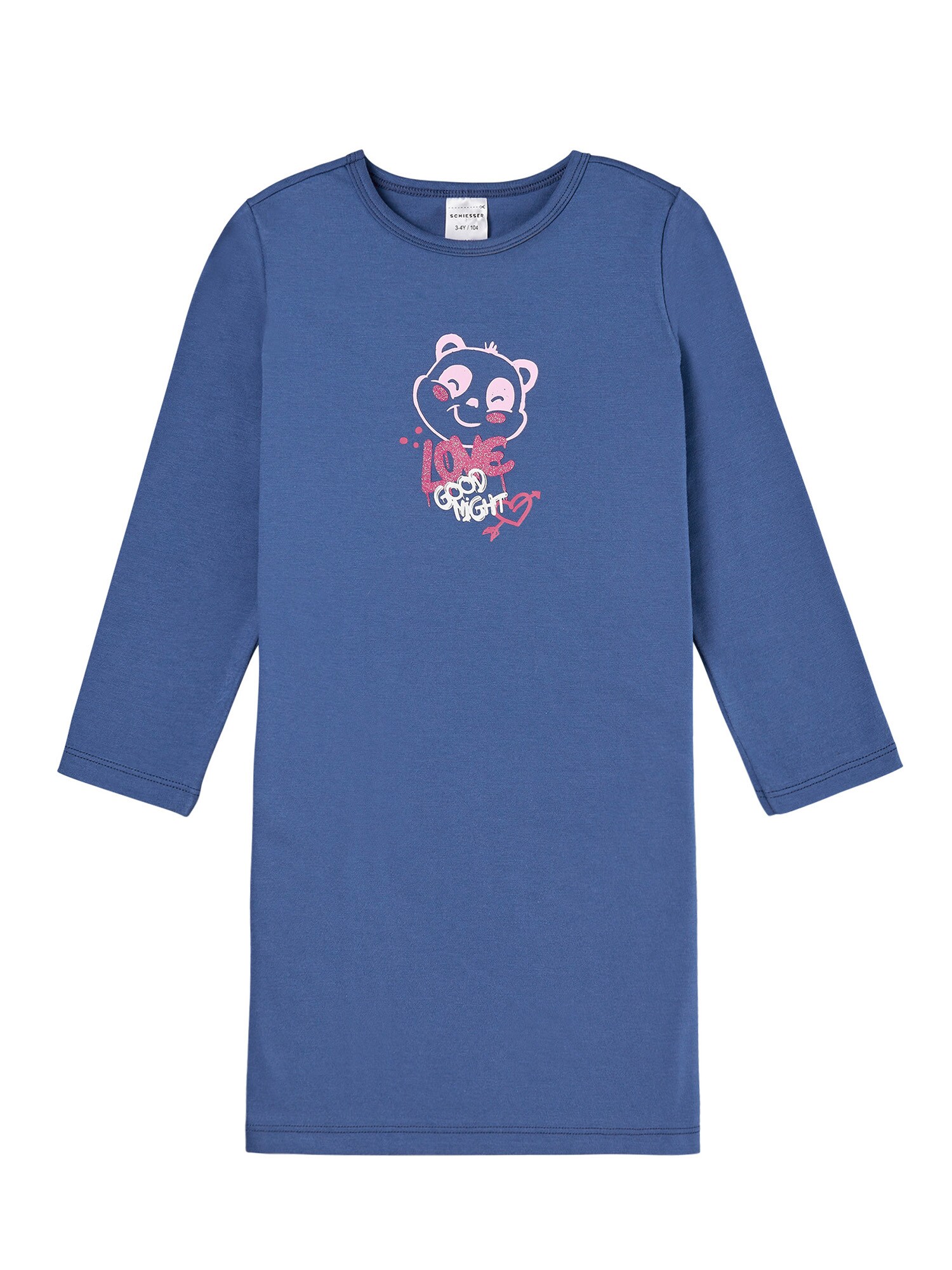 Schiesser M&auml;dchen Nachthemd Girls World 1er Pack - Bild 1